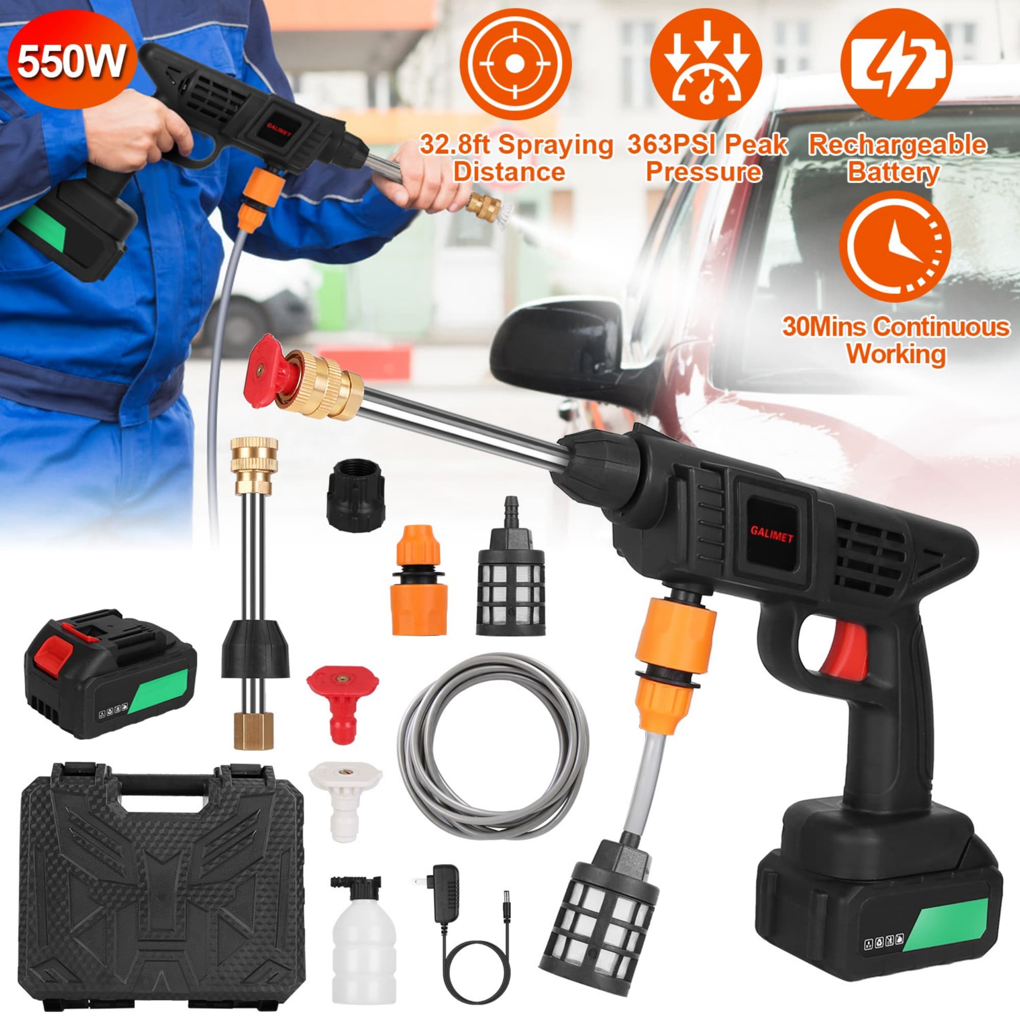 Angel Sar L2MJA408PW01 Gas-Pressurewashers - View #6