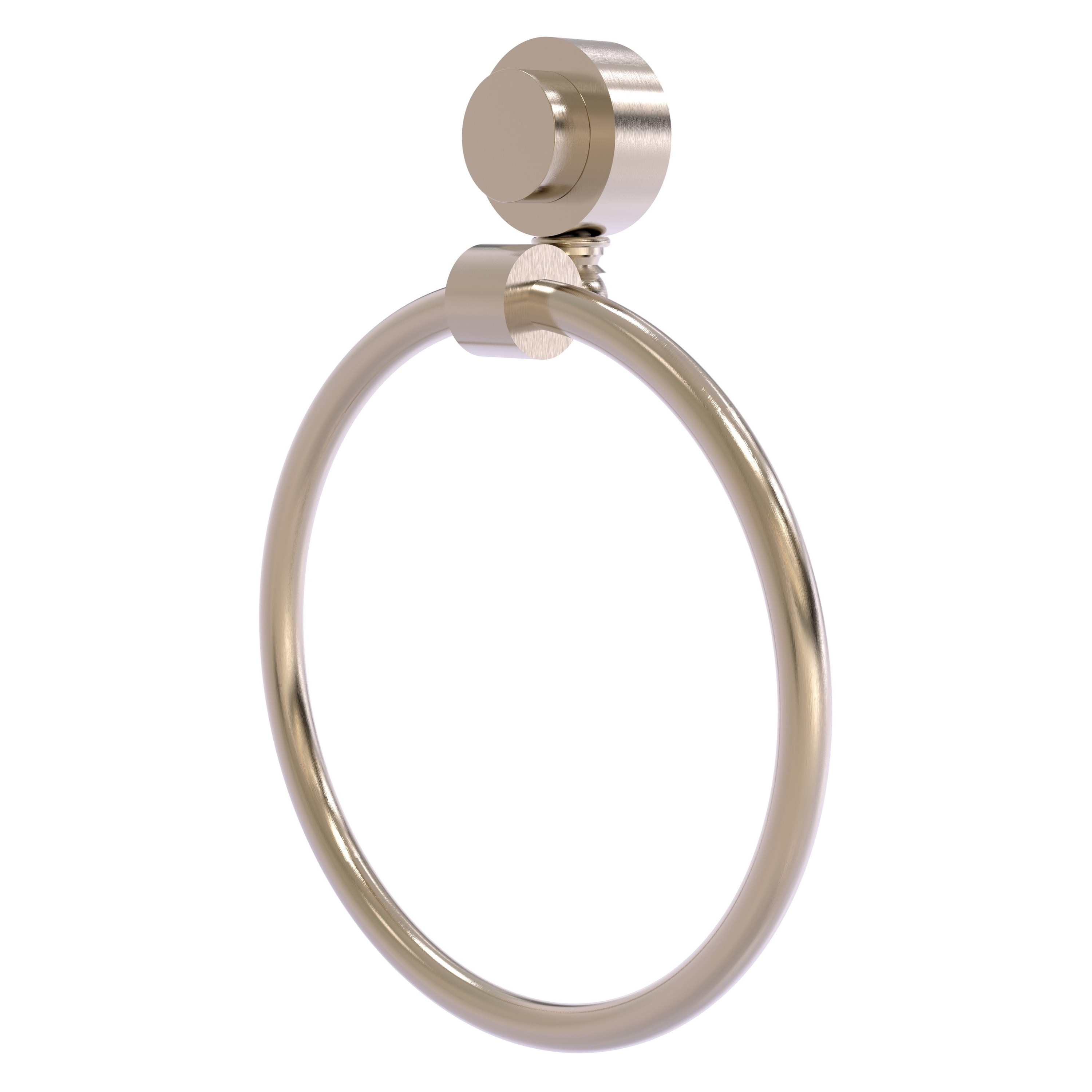 Allied Brass 416-PEW Venus Antique Pewter Wall mount Single Towel Ring