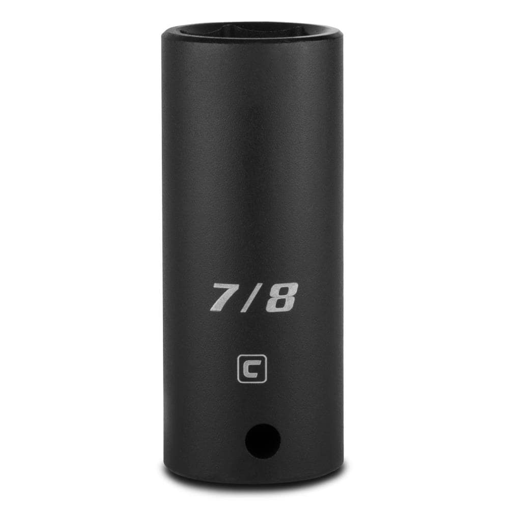 Capri Tools CP55259 Standard (SAE) 1/2-in Drive 7/8-in 6-point Impact Socket Individual