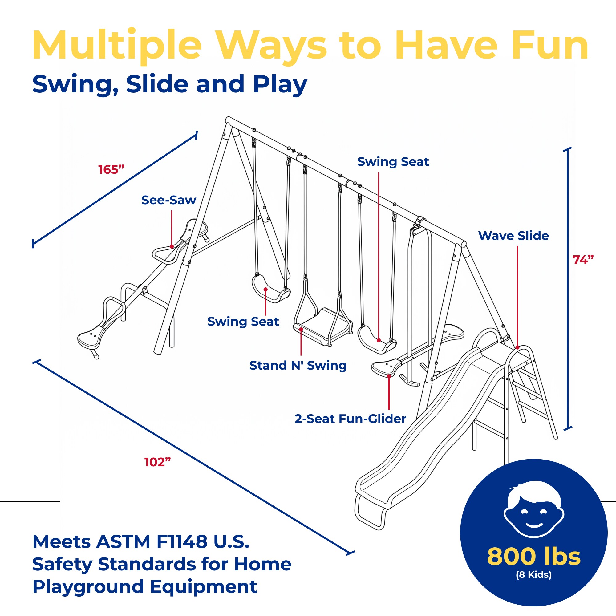 XDP Recreation 102127 Wood-Playset-Kits - View #4