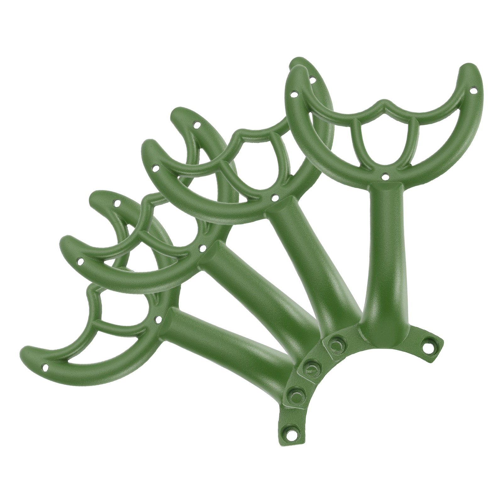 PATIKIL - Ceiling Fan Blades Arms Replacement 4pcs 52 Inch Parts Mounting Bracket Kit Dark Green