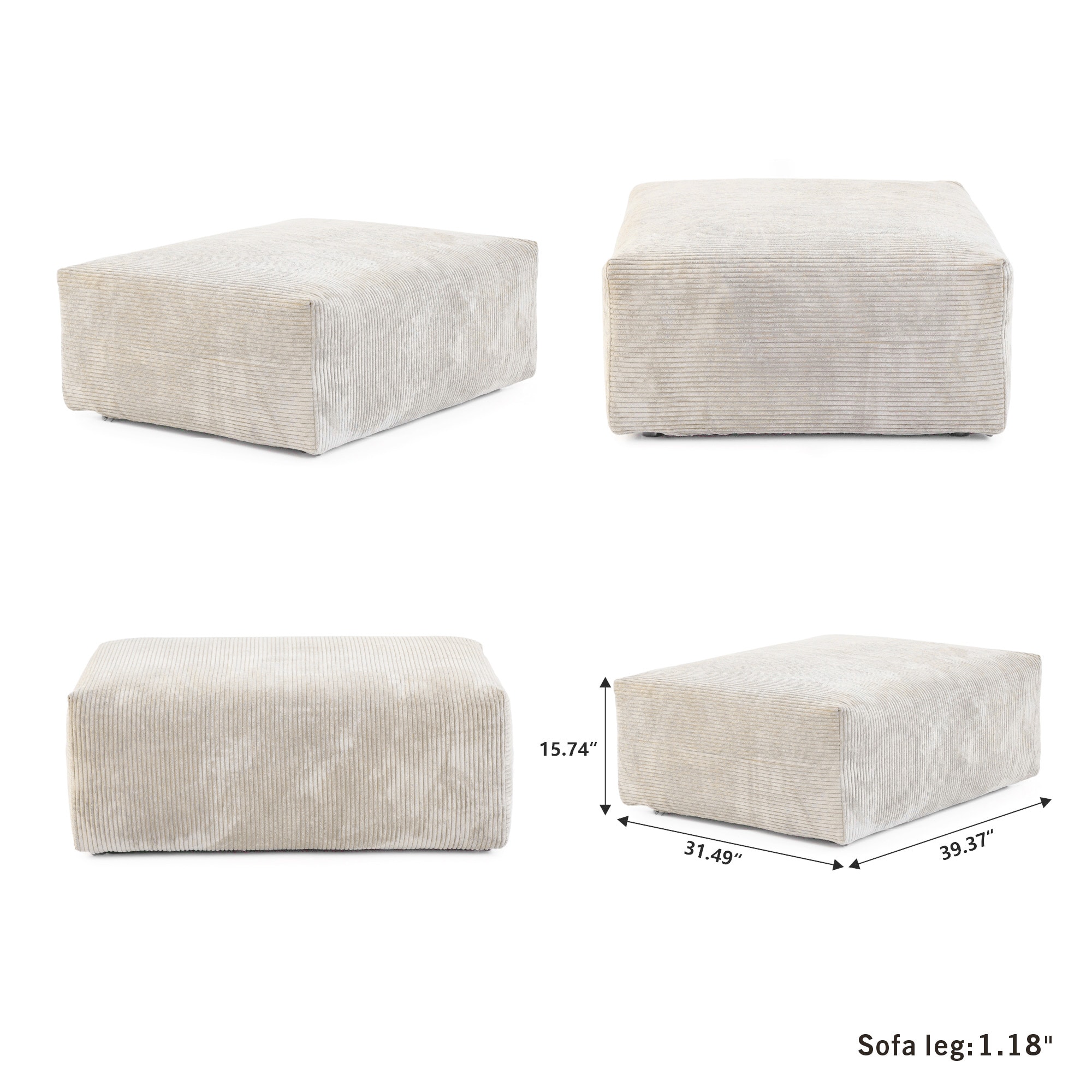 BuotiqHom DH-OT-126BE Sofas-Loveseats - View #2