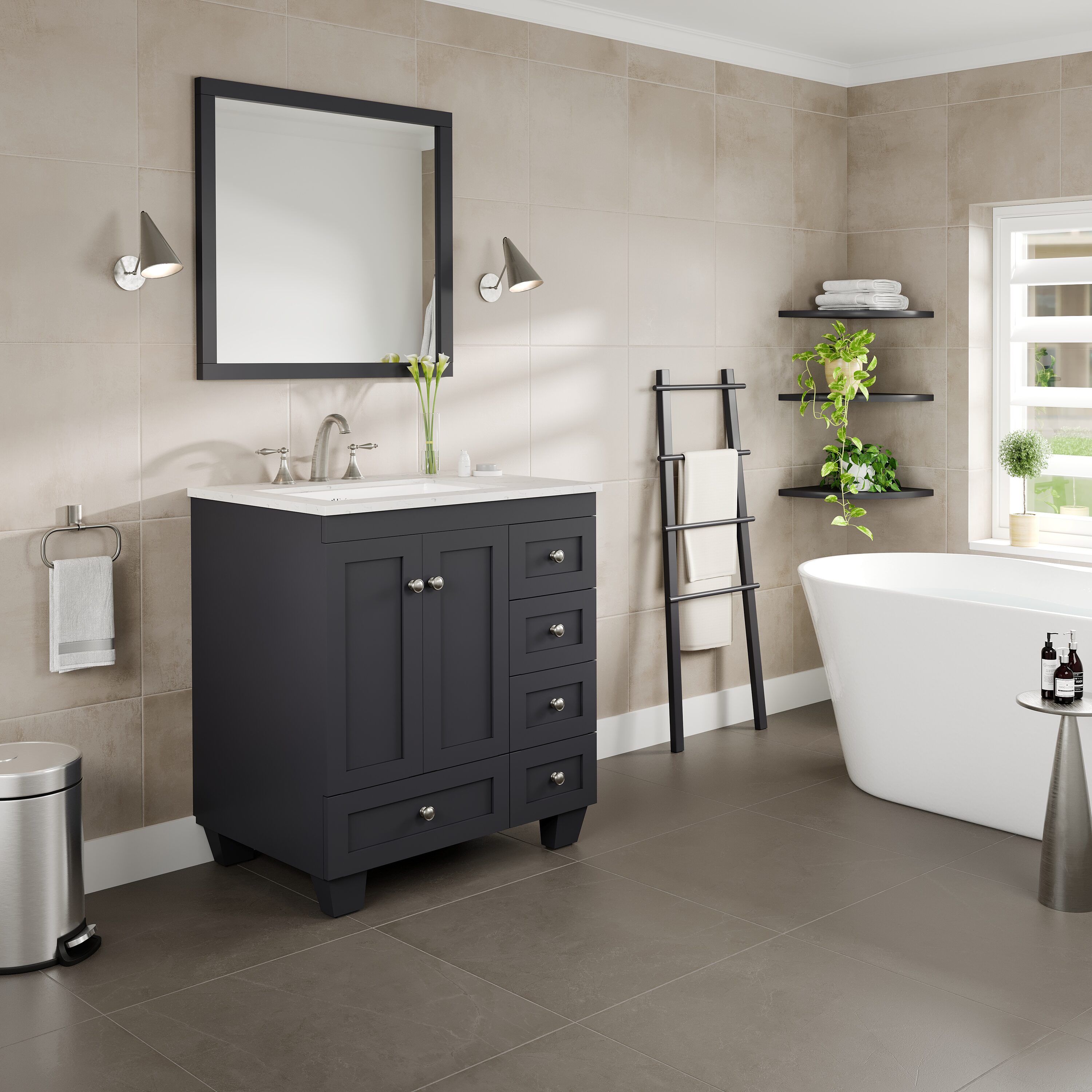 Eviva EVVN69-30DG Bath-Vanity-Combo - View #3