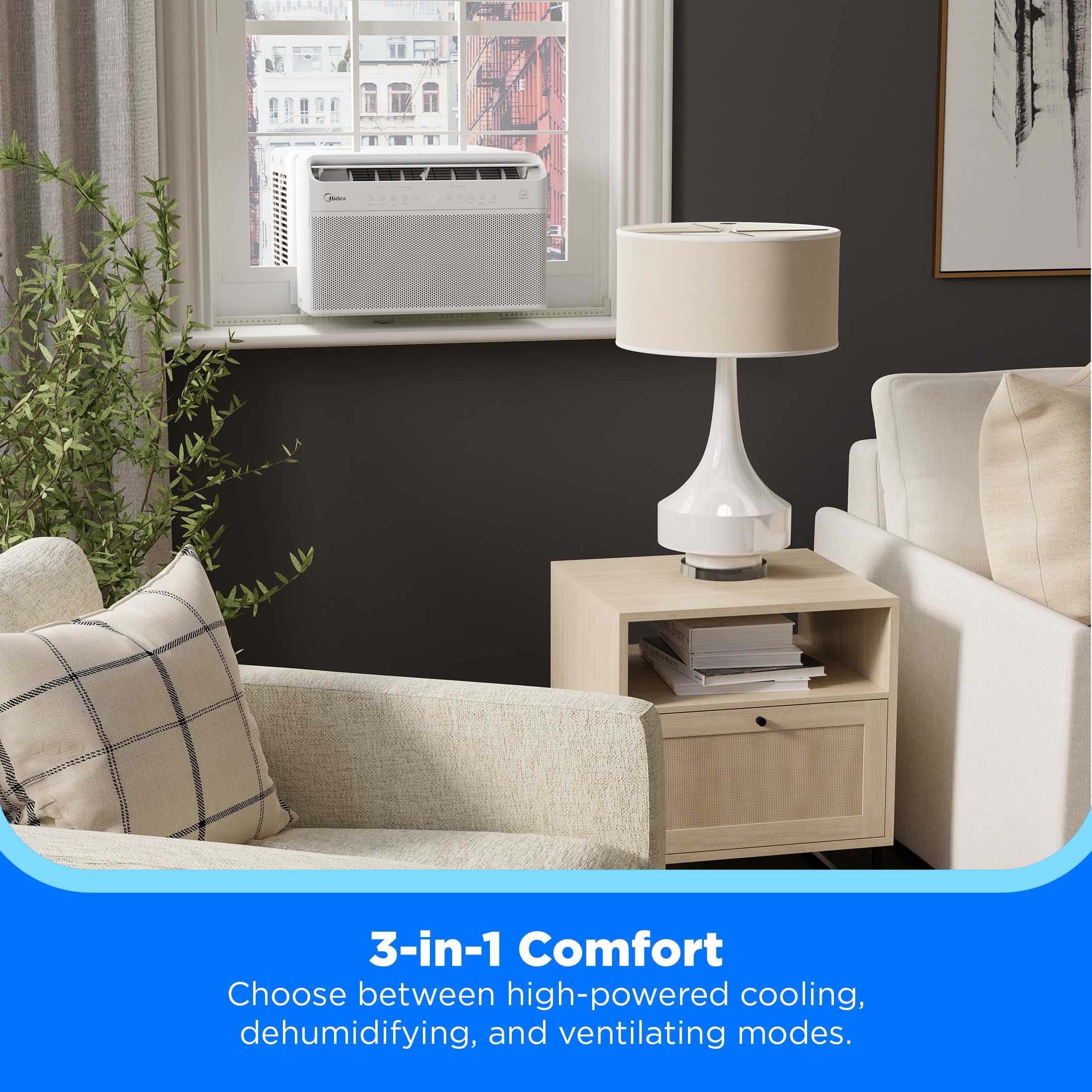 Midea MAW12V1UWT Window-Air-Conditioners - View #3