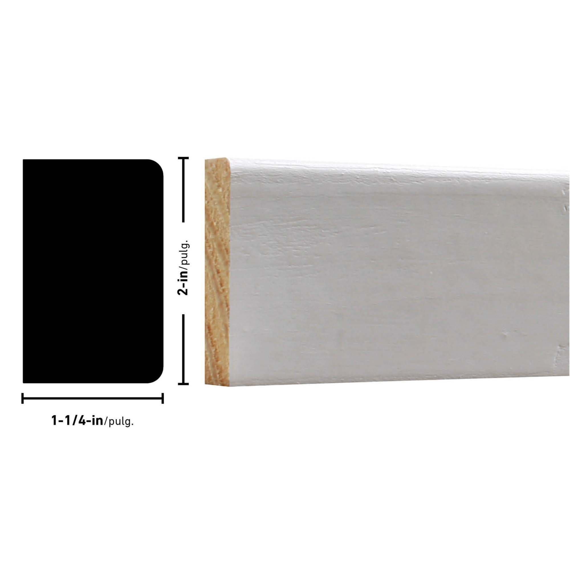 RELIABILT 270FJPMD 2-in x 84-in Primed Pine 270 Strip Picture Frame Moulding