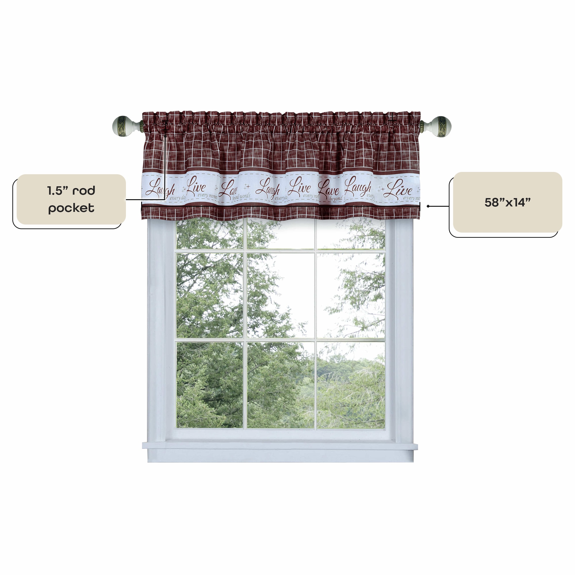Achim LLVL14BU12 valances - View #5