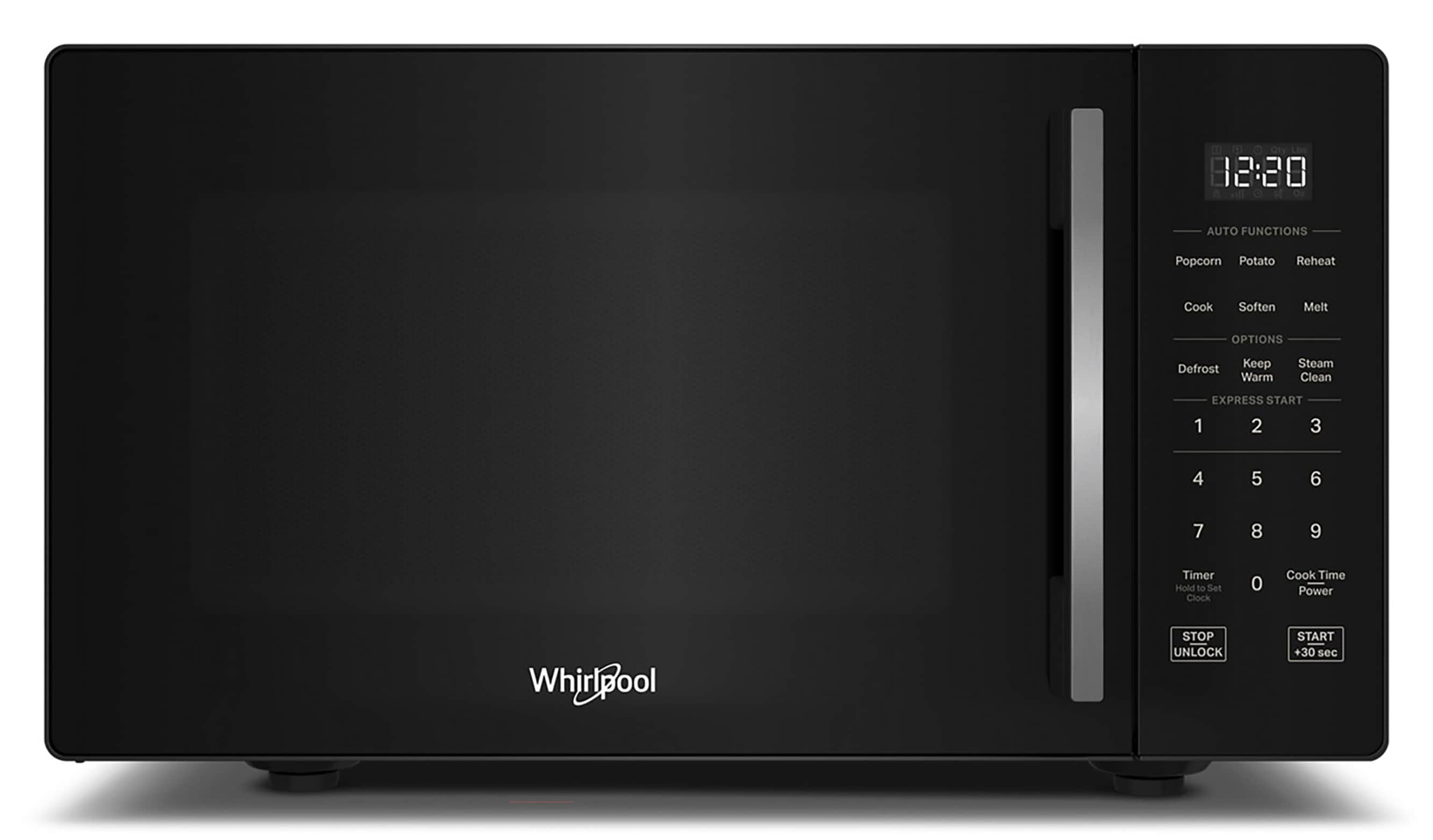 Whirlpool WMCS3019RB 0.9-cu ft 1350 -Watt Countertop Microwave ( Black )