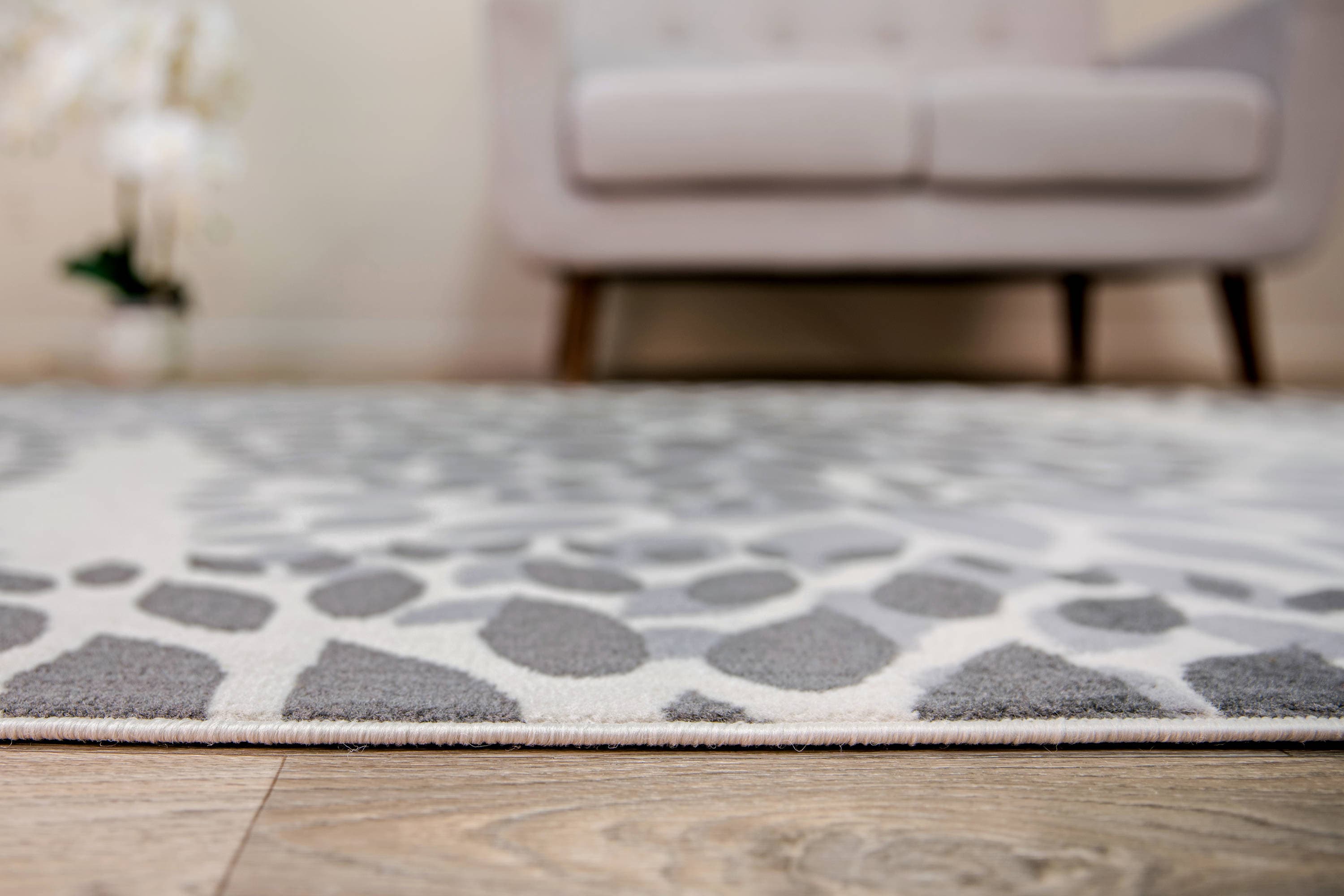 World Rug Gallery 9099 GRAY 6RND rugs - View #3