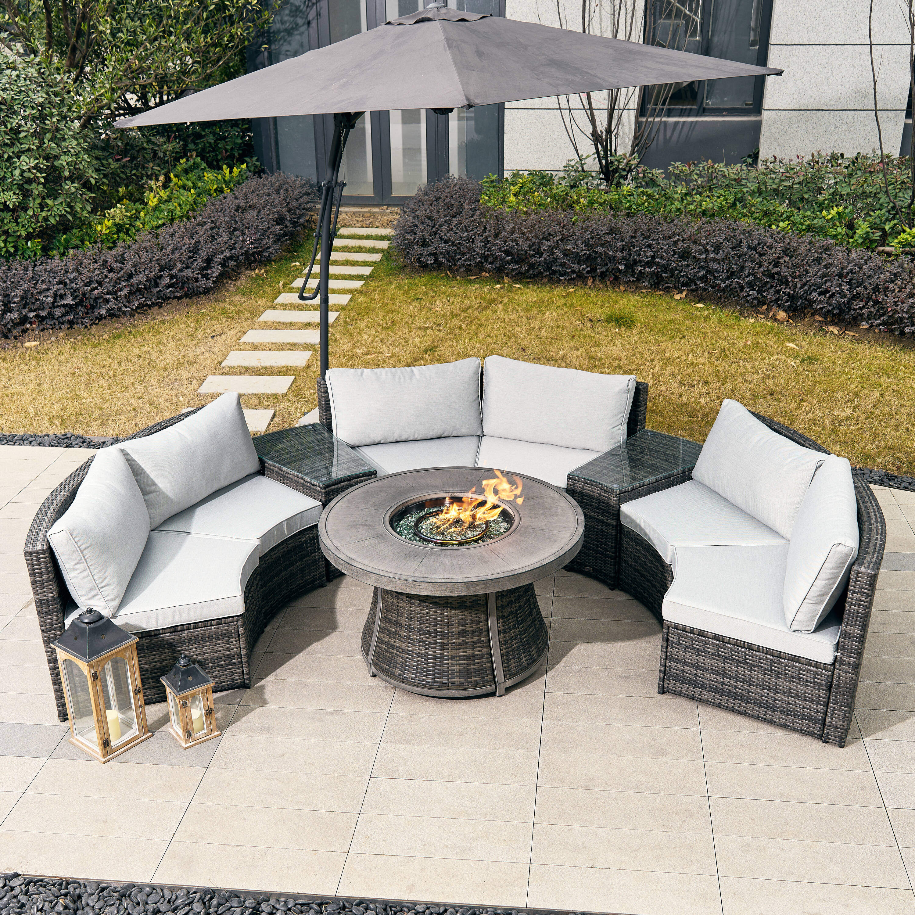 Direct Wicker DWS-1205B6S2T&521EG Patio-Conversation-Sets - View #8