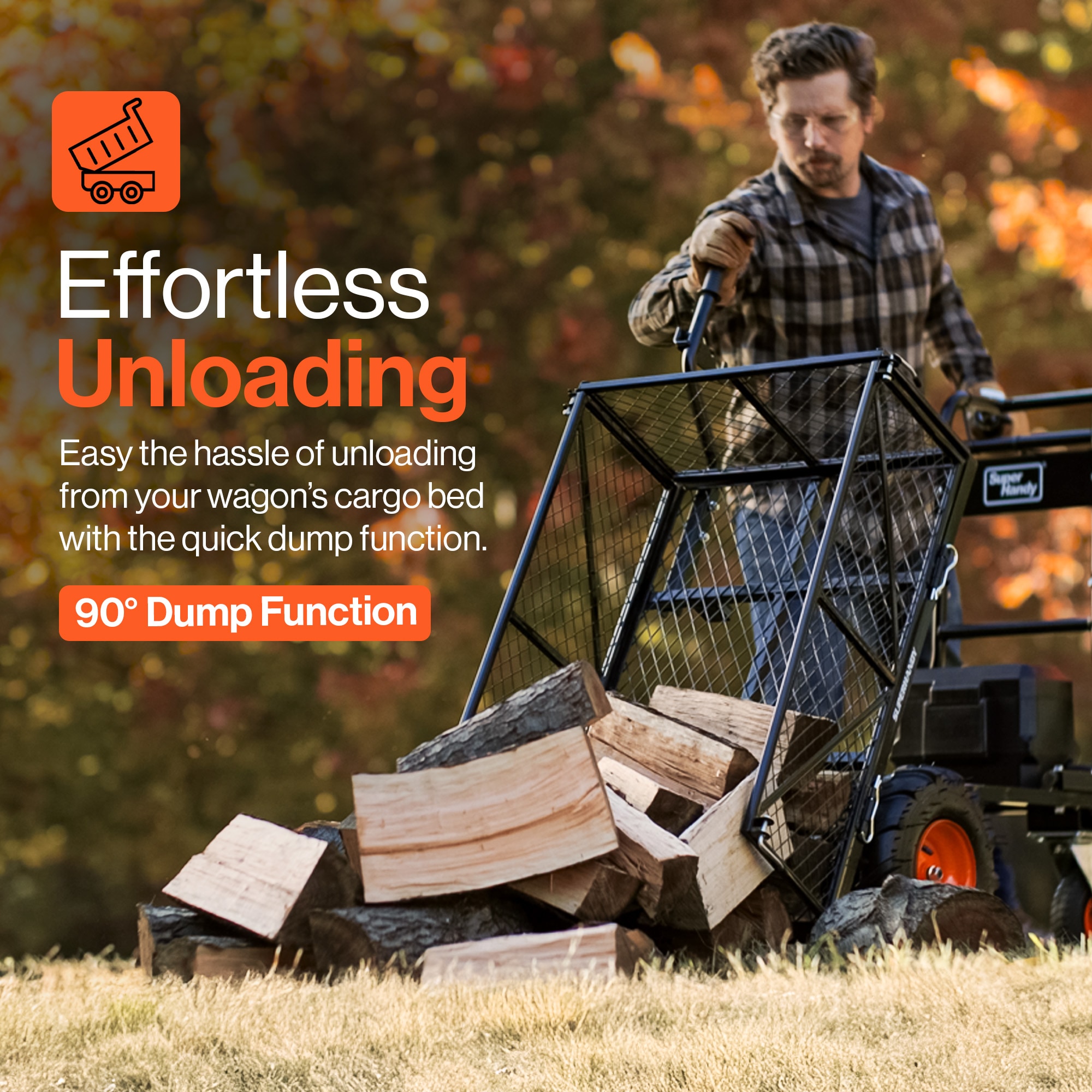 SuperHandy GUO095 wheelbarrow - View #2