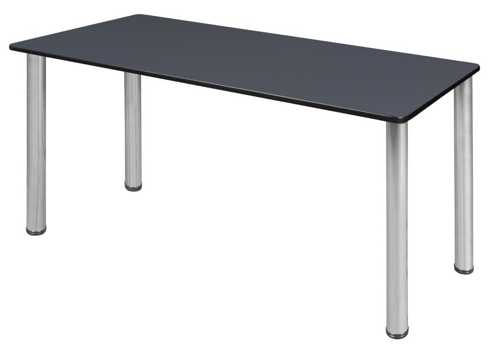 Regency MT482418GYBPCM Training Gray 4-Person Training Table (48-in W x 29-in H)