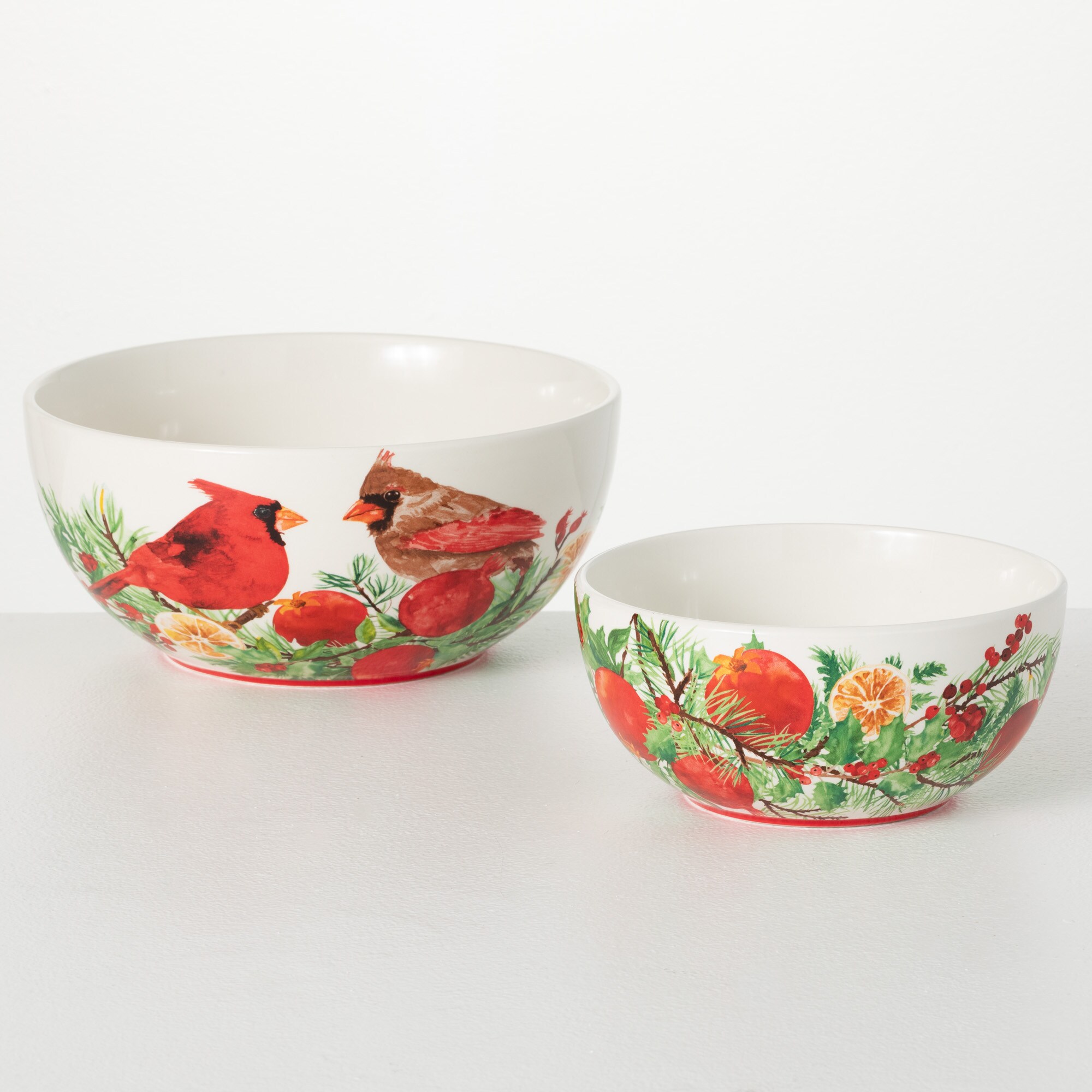 Sullivans PN3770  Cardinal Serving Bowl Set Of 2