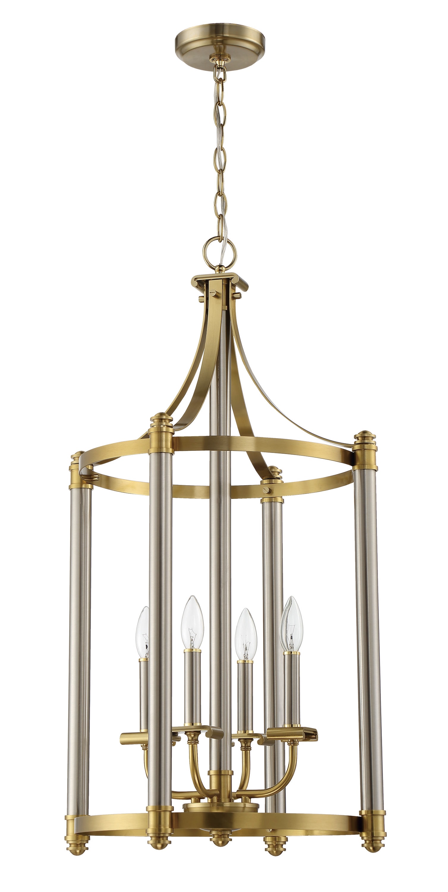 Craftmade Stanza 4-light Satin Brass Modern Contemporary Dry Rated 