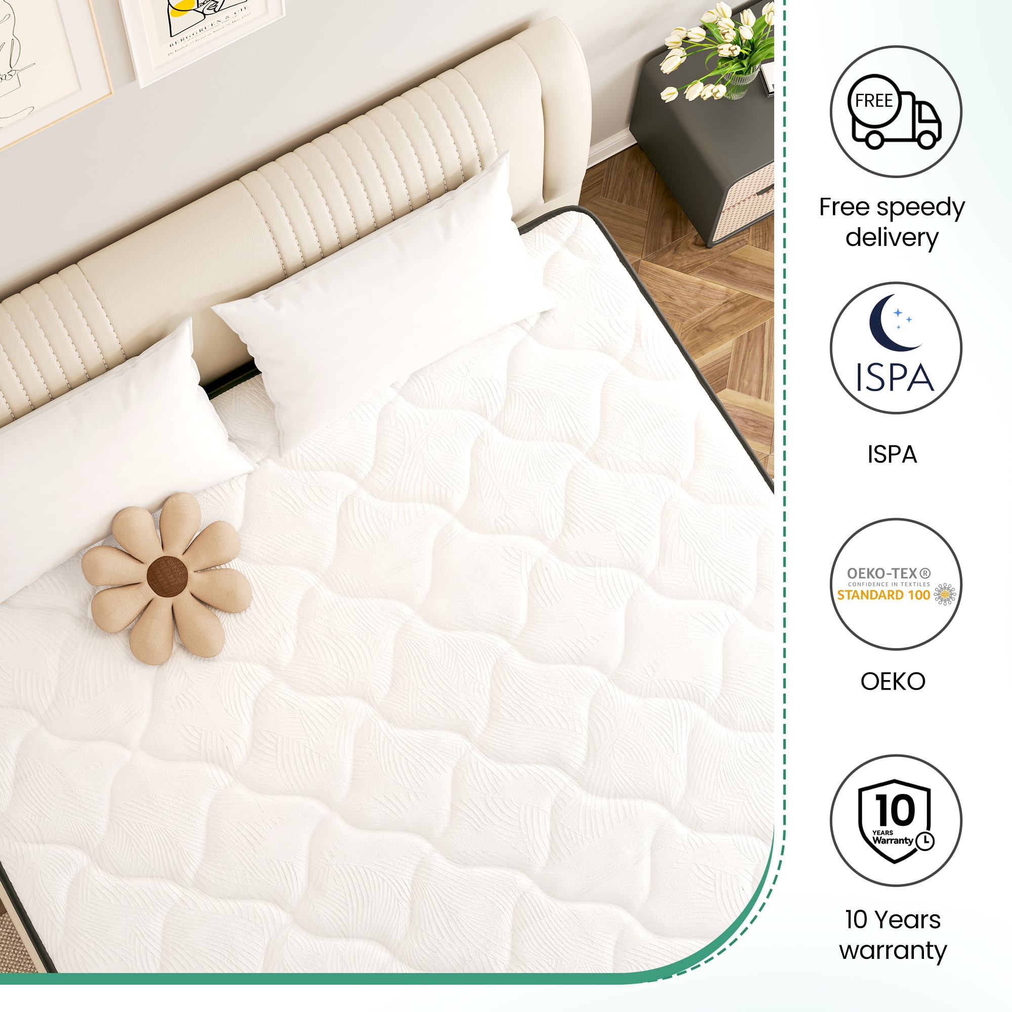 JEAREY BY8C-SH Mattresses-Boxsprings - View #9