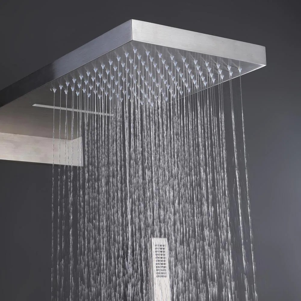 WELLFOR CR-P-F-S01MB Showerhead-Bar-Panels - View #4