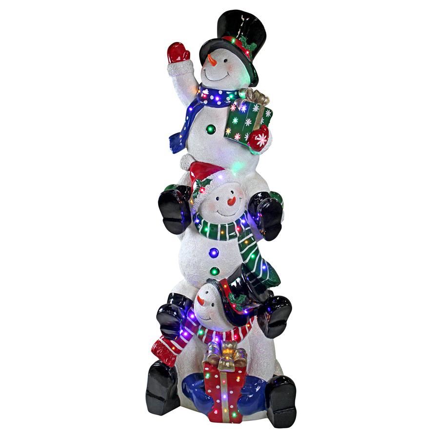 Design Toscano 61.5-in Lighted Snowman Electrical Outlet Christmas ...