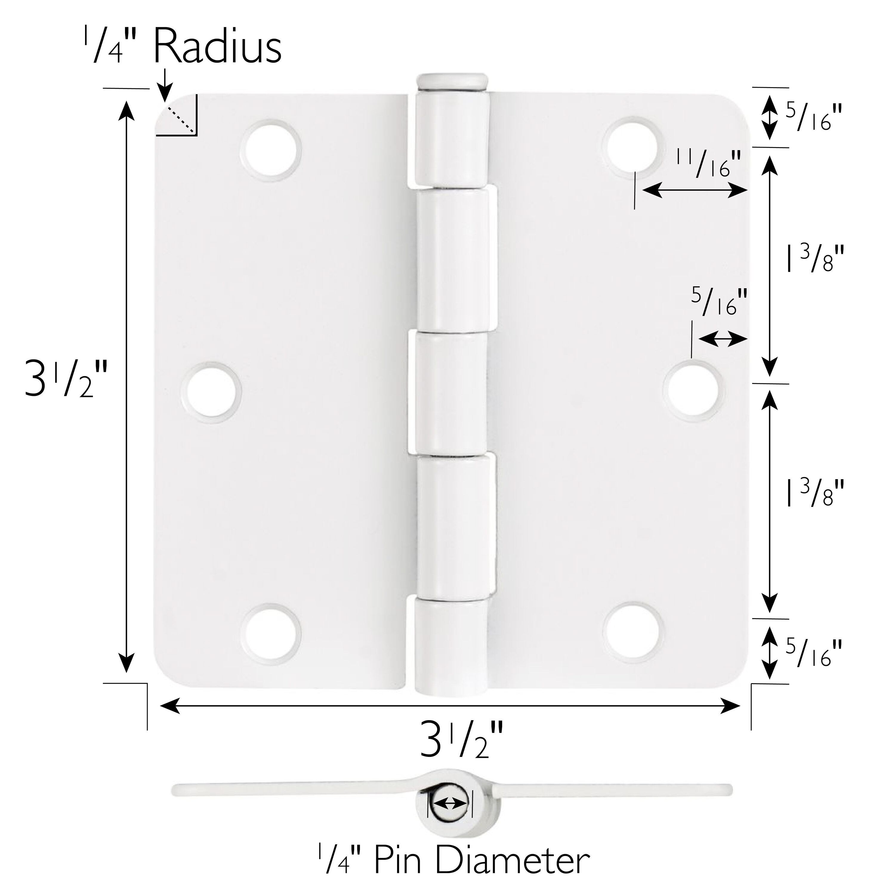 Design House 186049 Entry-Door-Hinges - View #4