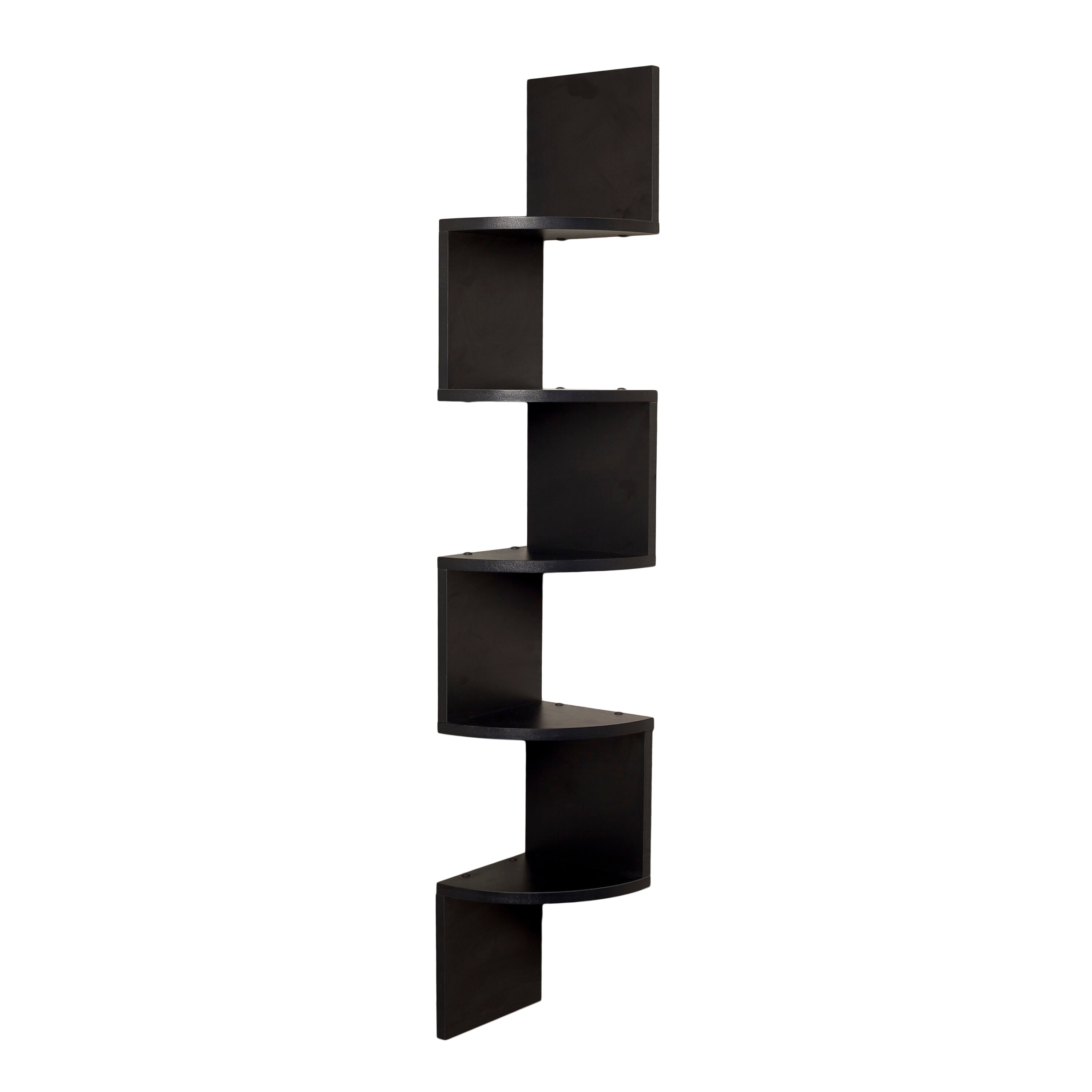 Danya B. XF11035BK Wall-Mounted-Shelving - View #2