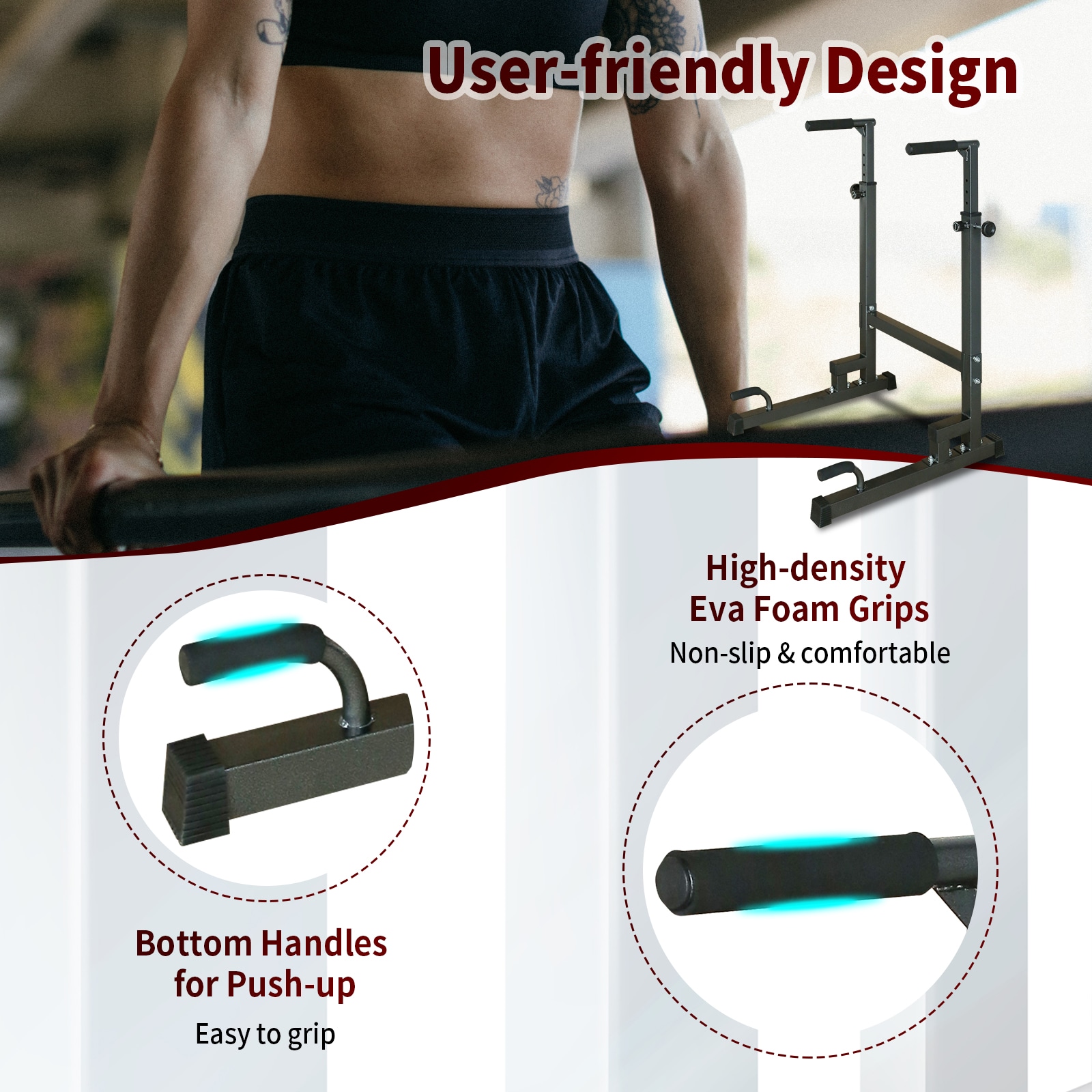 Tatayosi JL-08123527 Pull-up-Push-up-Bars - View #5