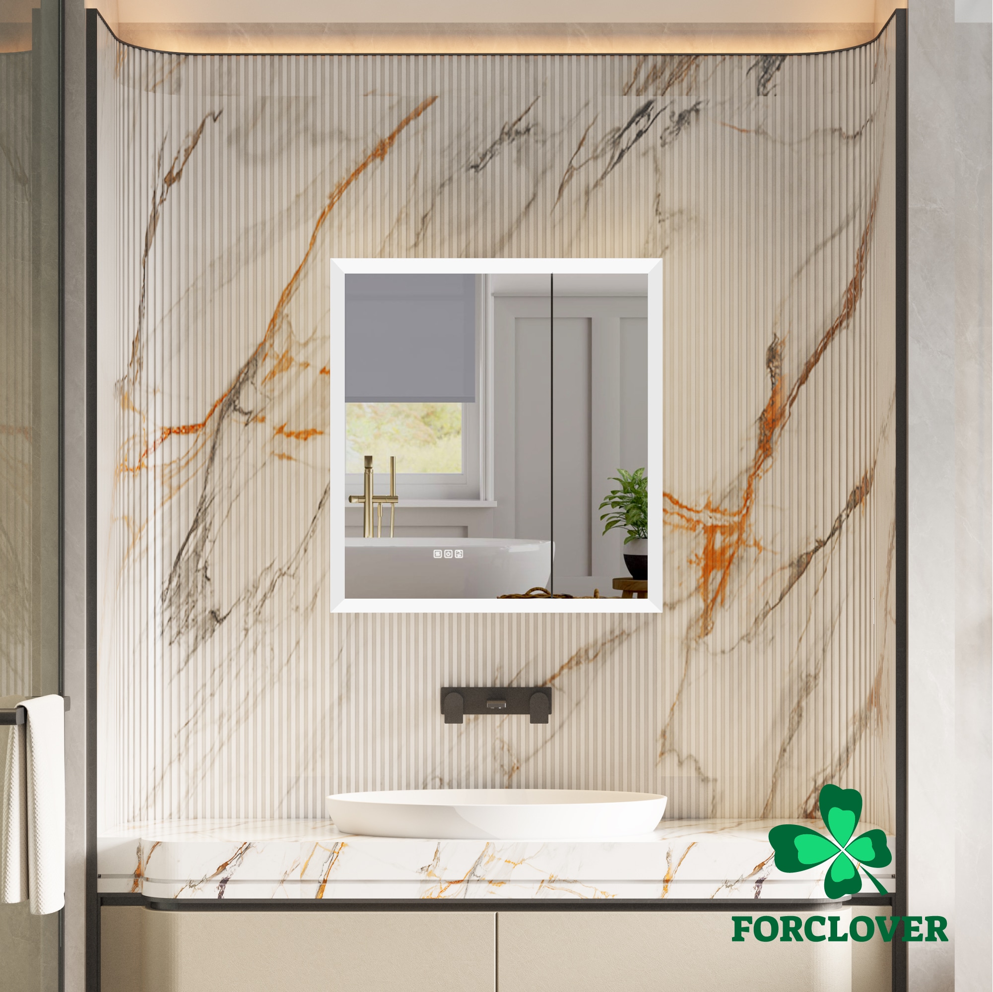 Forclover WBSGOYF22 Bathroom-Medicine-Cabinets - View #14