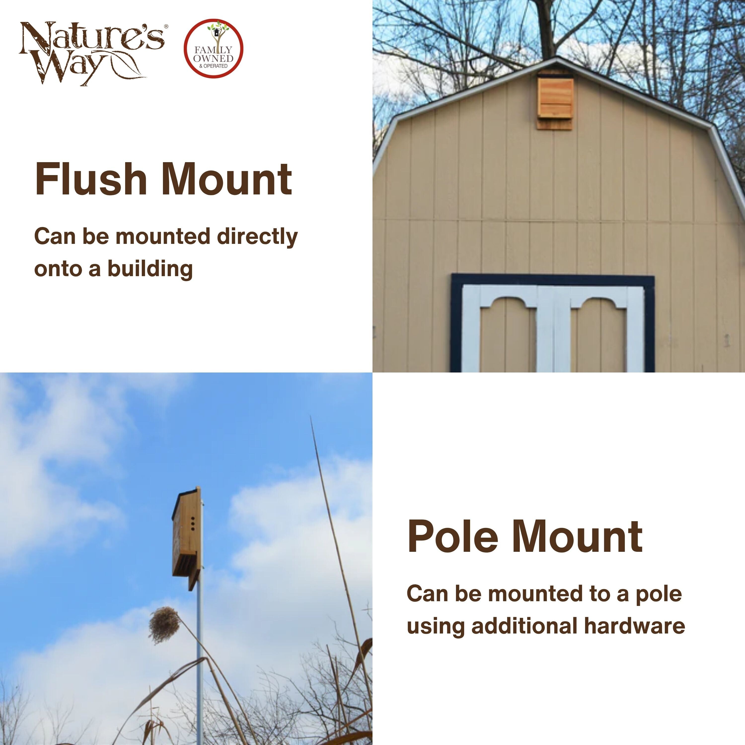 Nature's Way CWH6-CP1 Bee-Houses - View #5