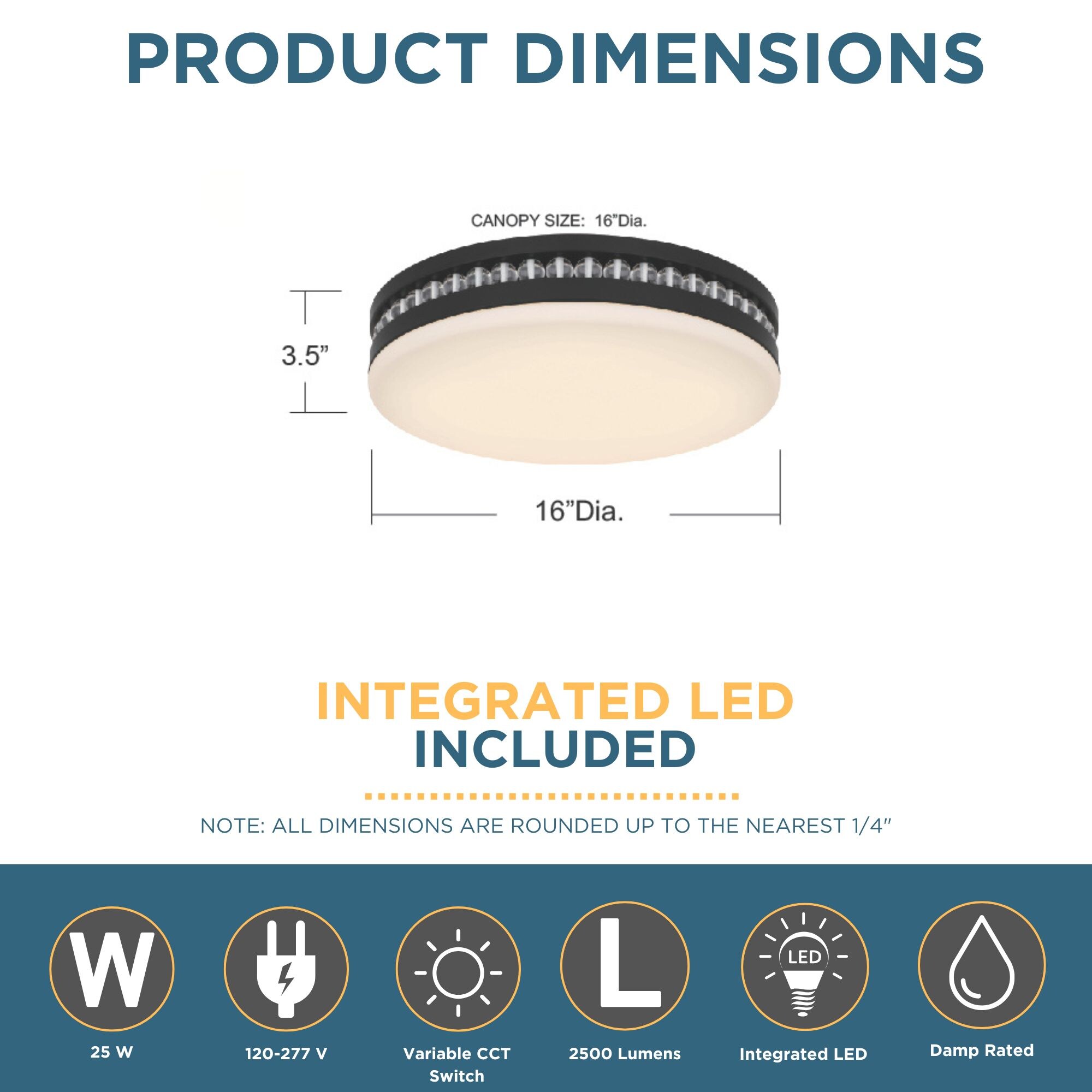 Quoizel QFL6785MBK flushmounts - View #5
