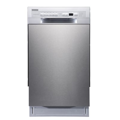 EdgeStar Front Control 18-in Built-In Dishwasher (Stainless Steel) ENERGY STAR, 52-dBA Lowes.com