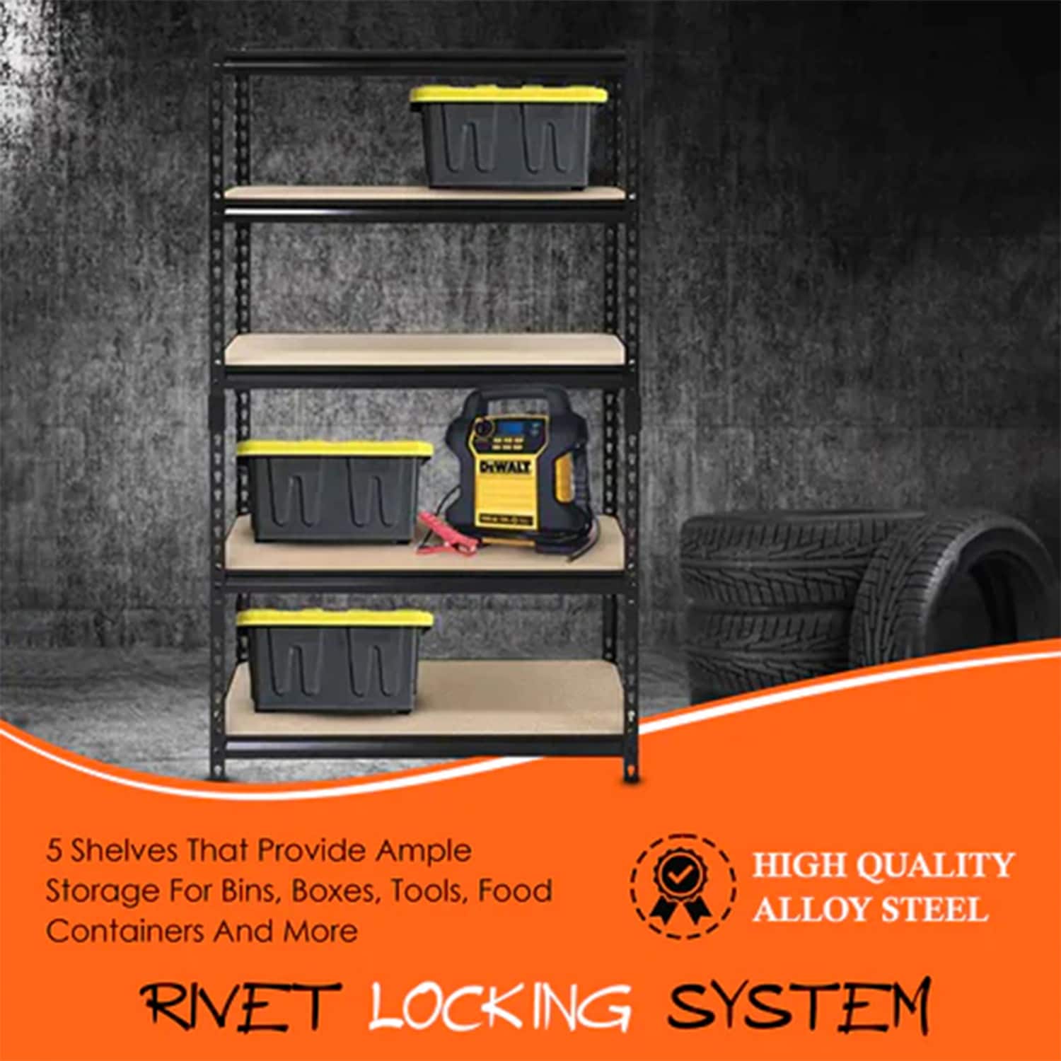 Juggernaut Storage 318723 Free-Standing-Shelving - View #8