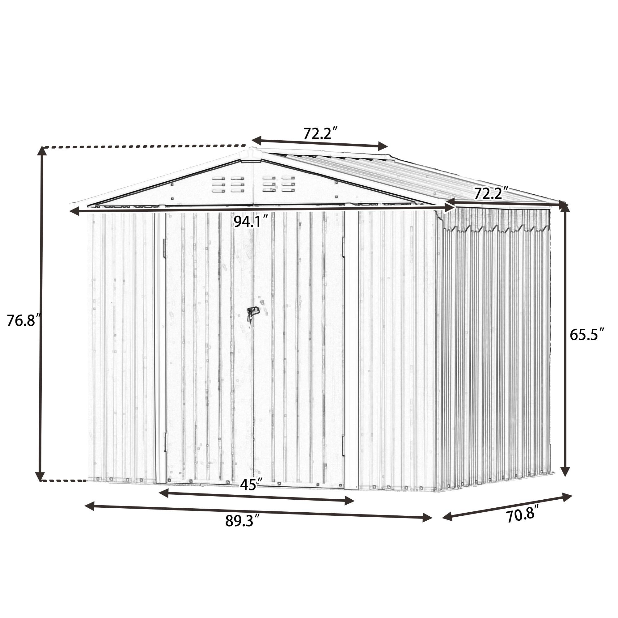 Bayfeve BF-1962AE-SD Metal-Storage-Buildings-Sheds - View #17
