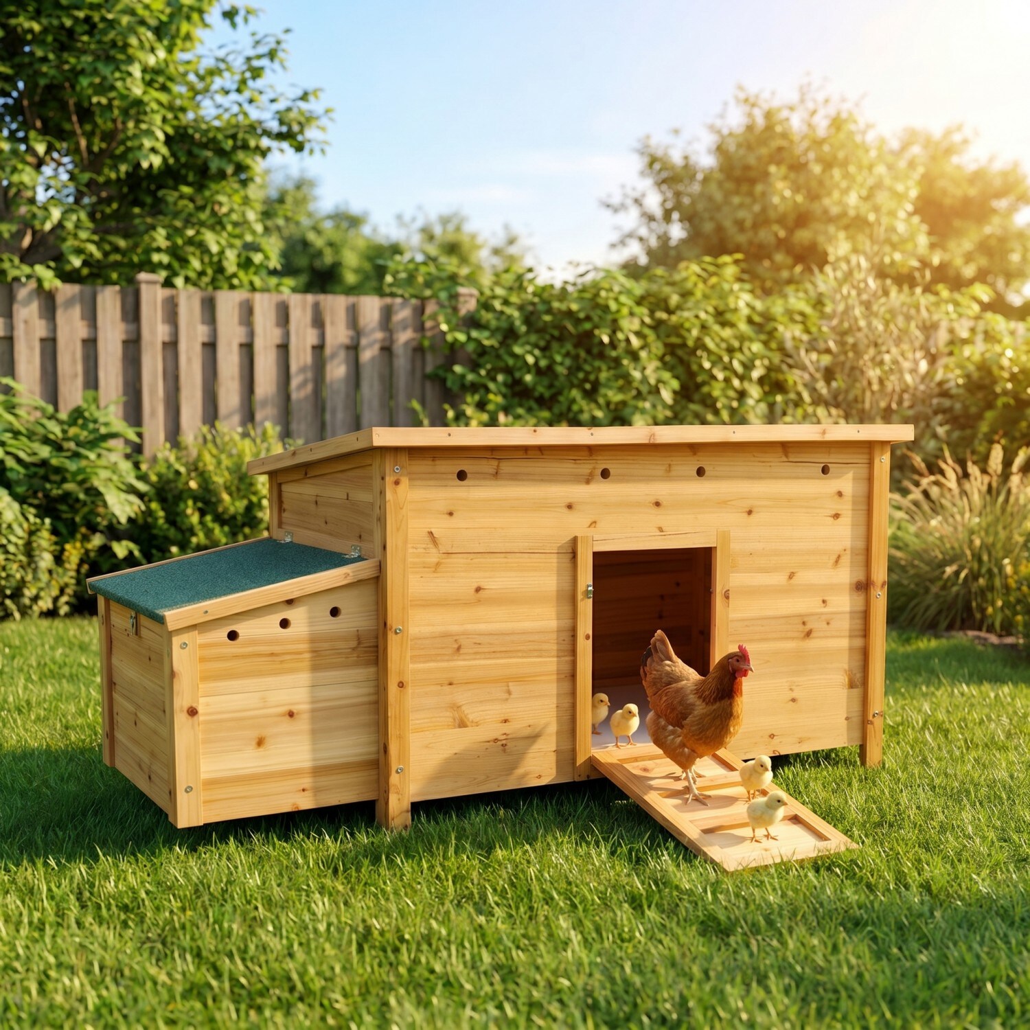 Mondawe MO-YI42716 Chicken-Coops-Rabbit-Hutches - View #10