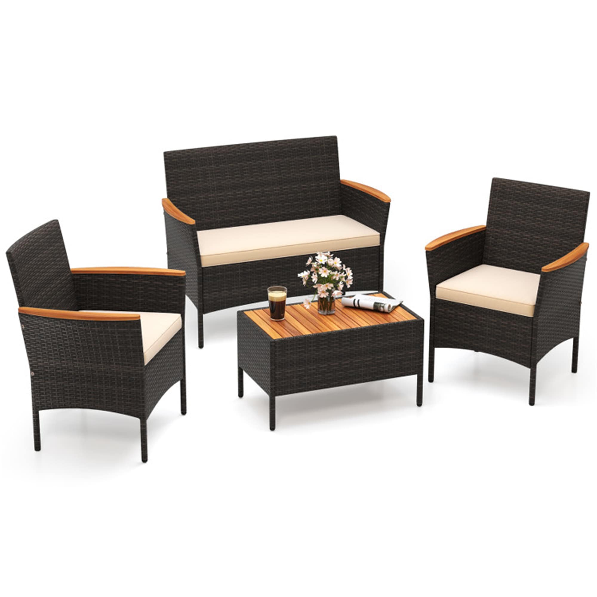 BABOOM BOM-71914BN-OR Patio-Conversation-Sets - View #5