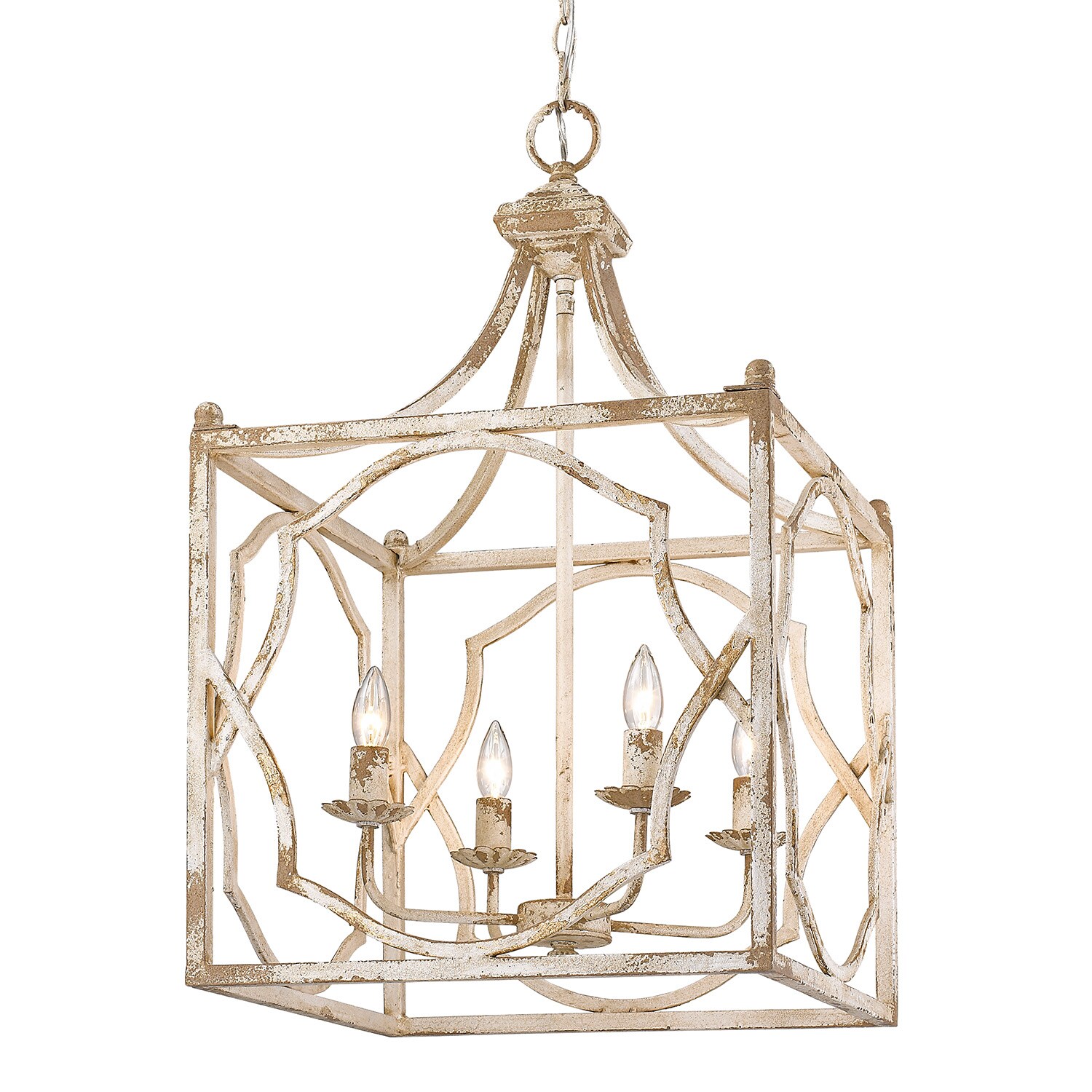 Golden Lighting 0885-4P AI Pendant-Lights - View #2