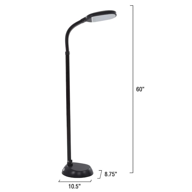 Black Arc Floor Lamp In The Lamps, Floor Lamp With Bendable Arms