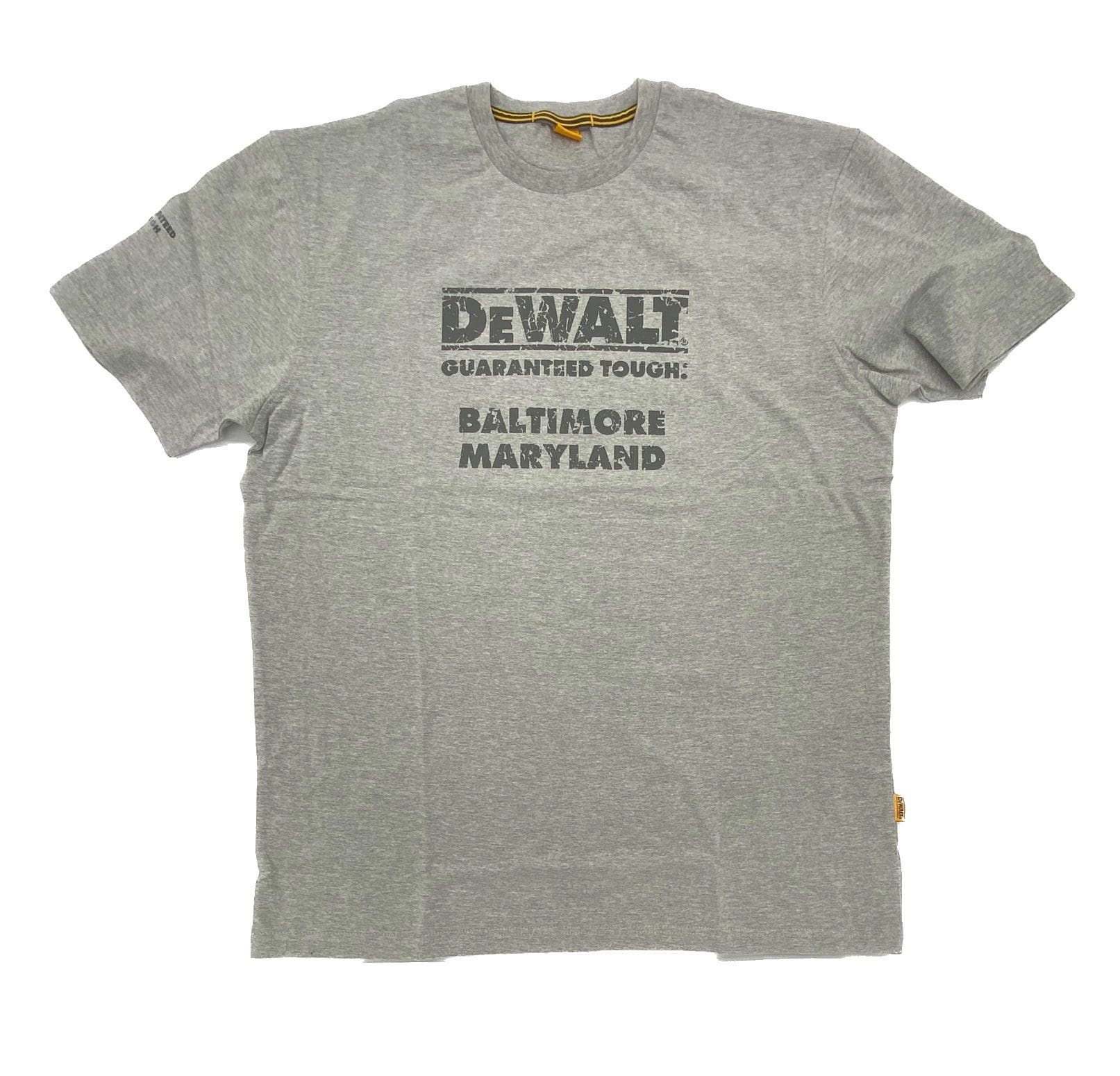 DEWALT Men's Poplin Short Sleeve Graphic T-shirt (Large) in the Tops ...