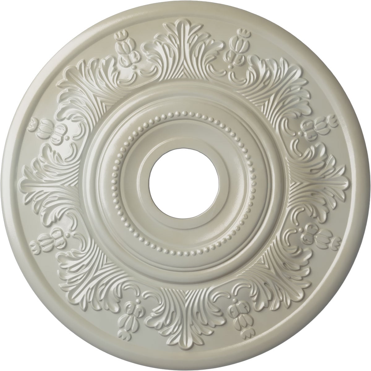 Ekena Millwork CM20VIFBS Vienna 20-in W x 20-in L Painted Flash Blue Polyurethane Whole Ceiling Medallion