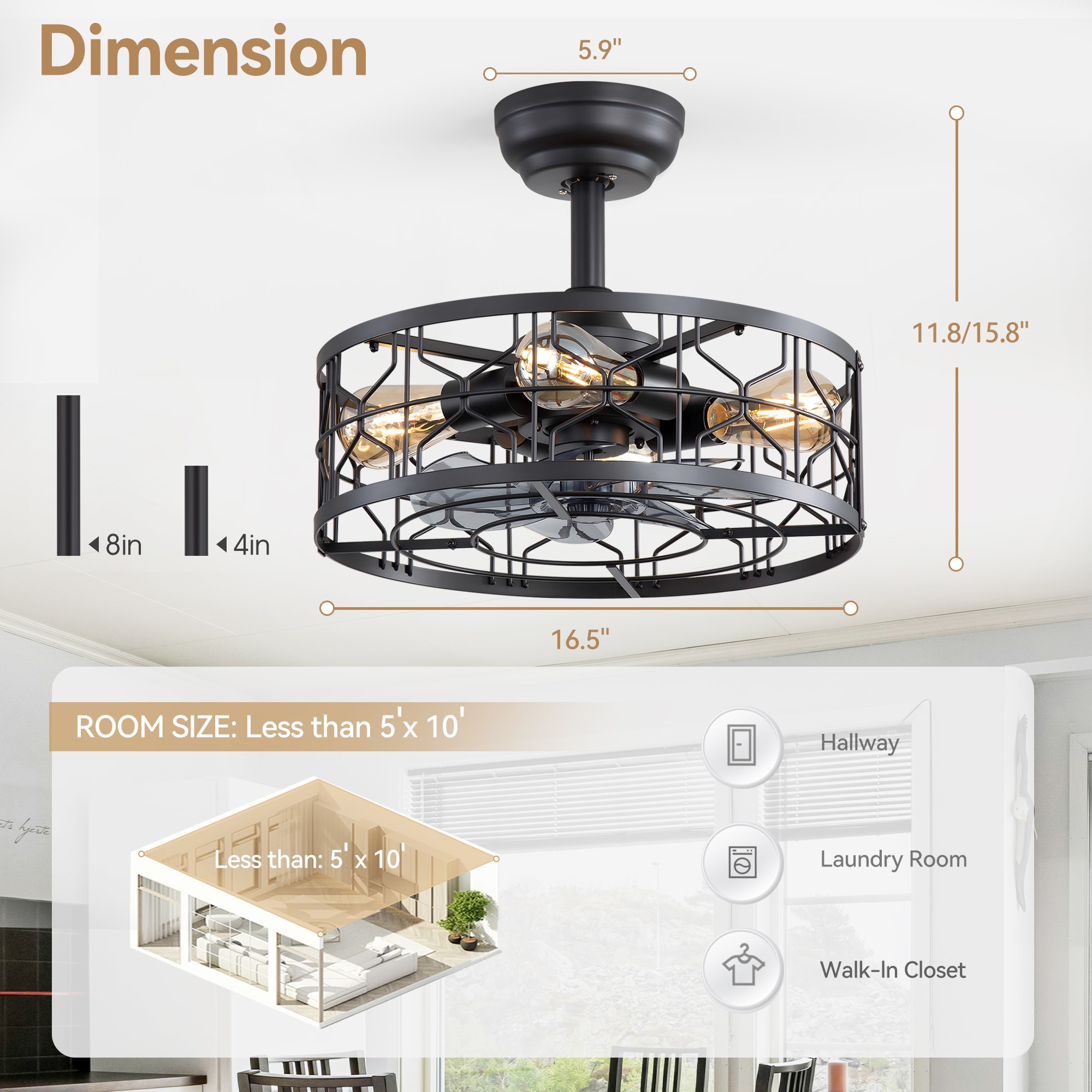 Breezary 35067-BK Ceiling-Fans - View #15