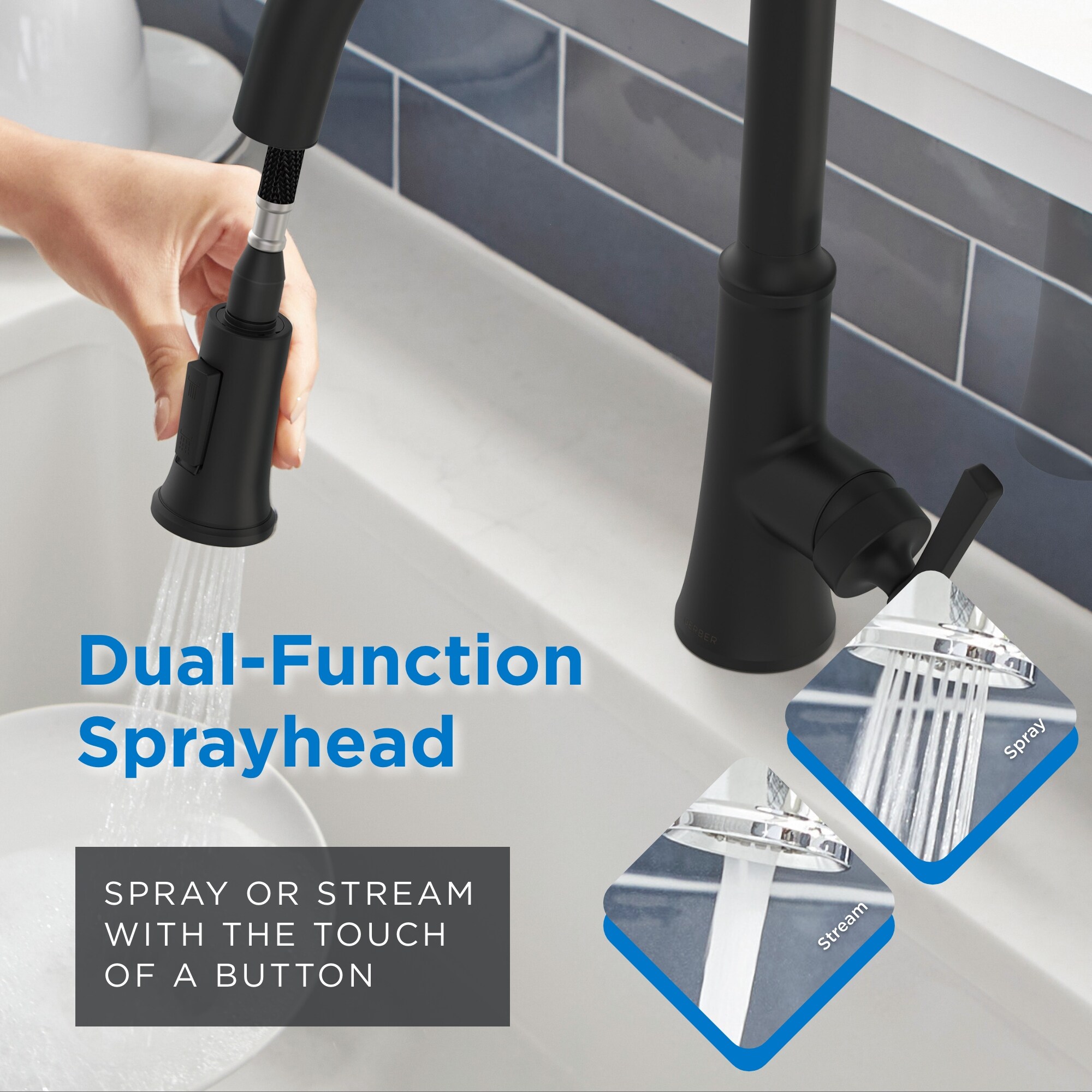 Gerber D454079BS Kitchen-Faucets - View #4