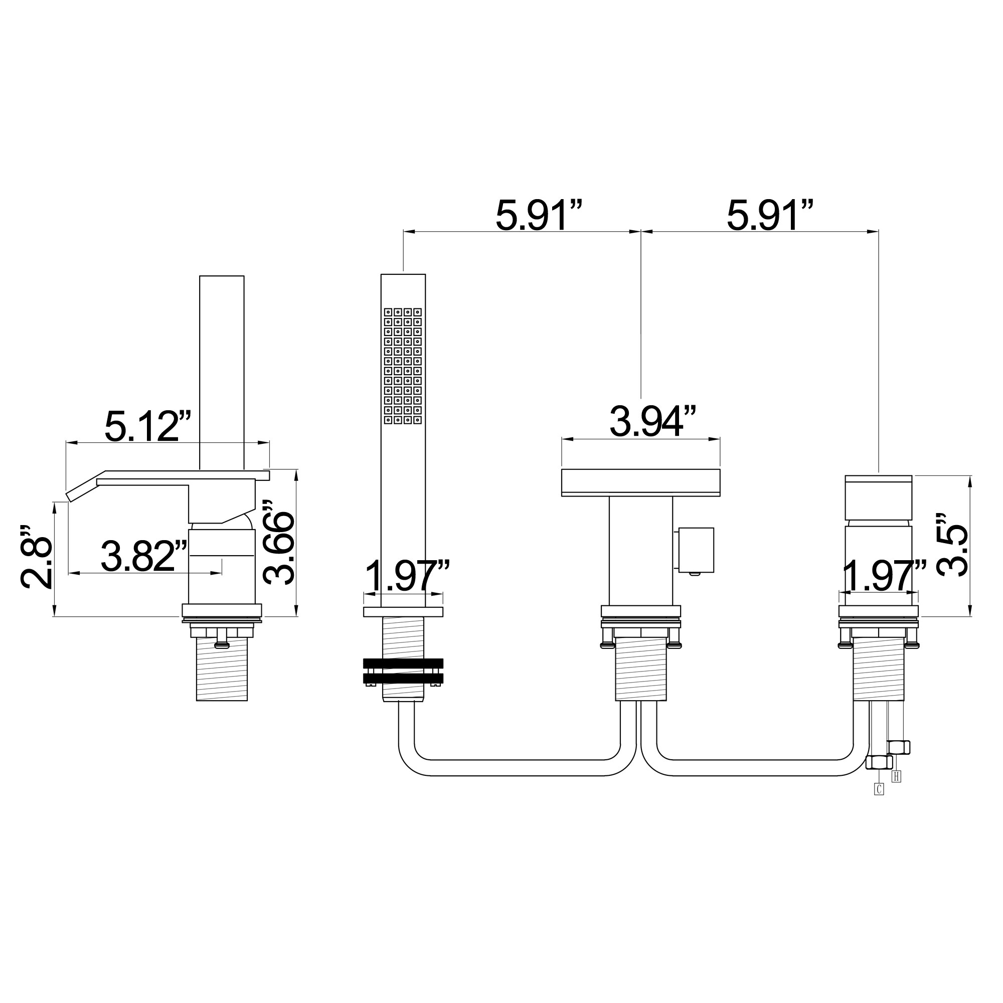 Royal Guard LBFLYJ0051 Roman-Tub-Faucets - View #16