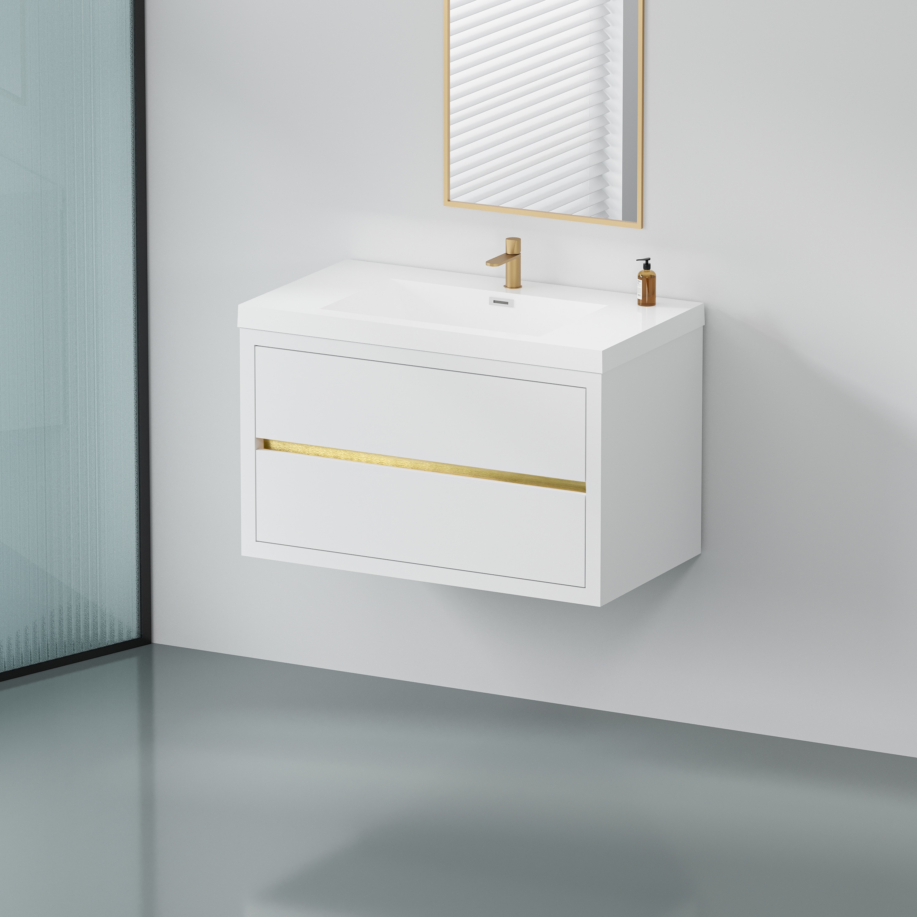 CASAINC WF-JMJ-BCB 1040 WH Bath-Vanity-Combo - View #9