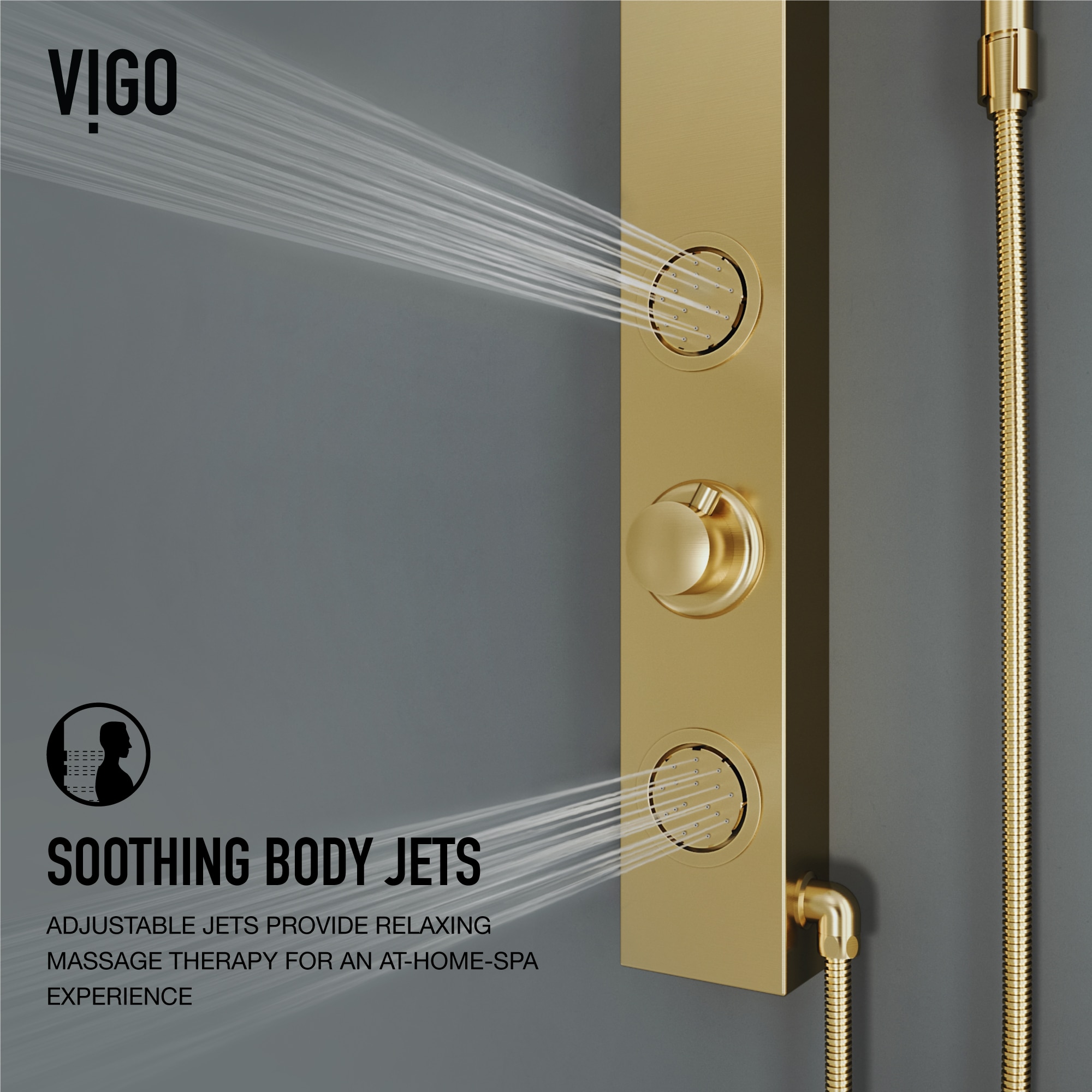 VIGO VG08016MG Fixed-Showerhead - View #8