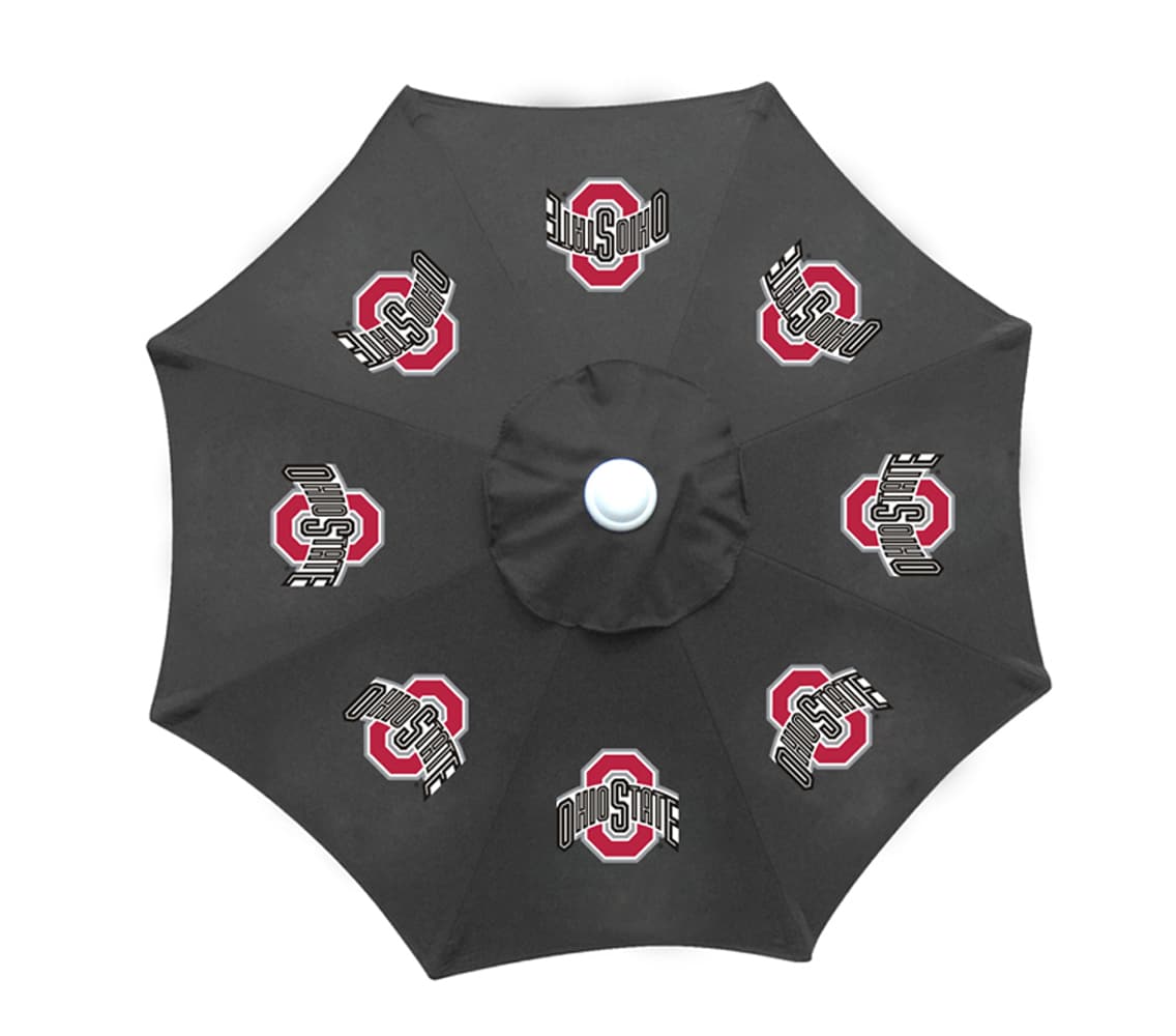 Seasonal Designs, Inc. CTU122 Ohio State Buckeyes Patio Umbrella