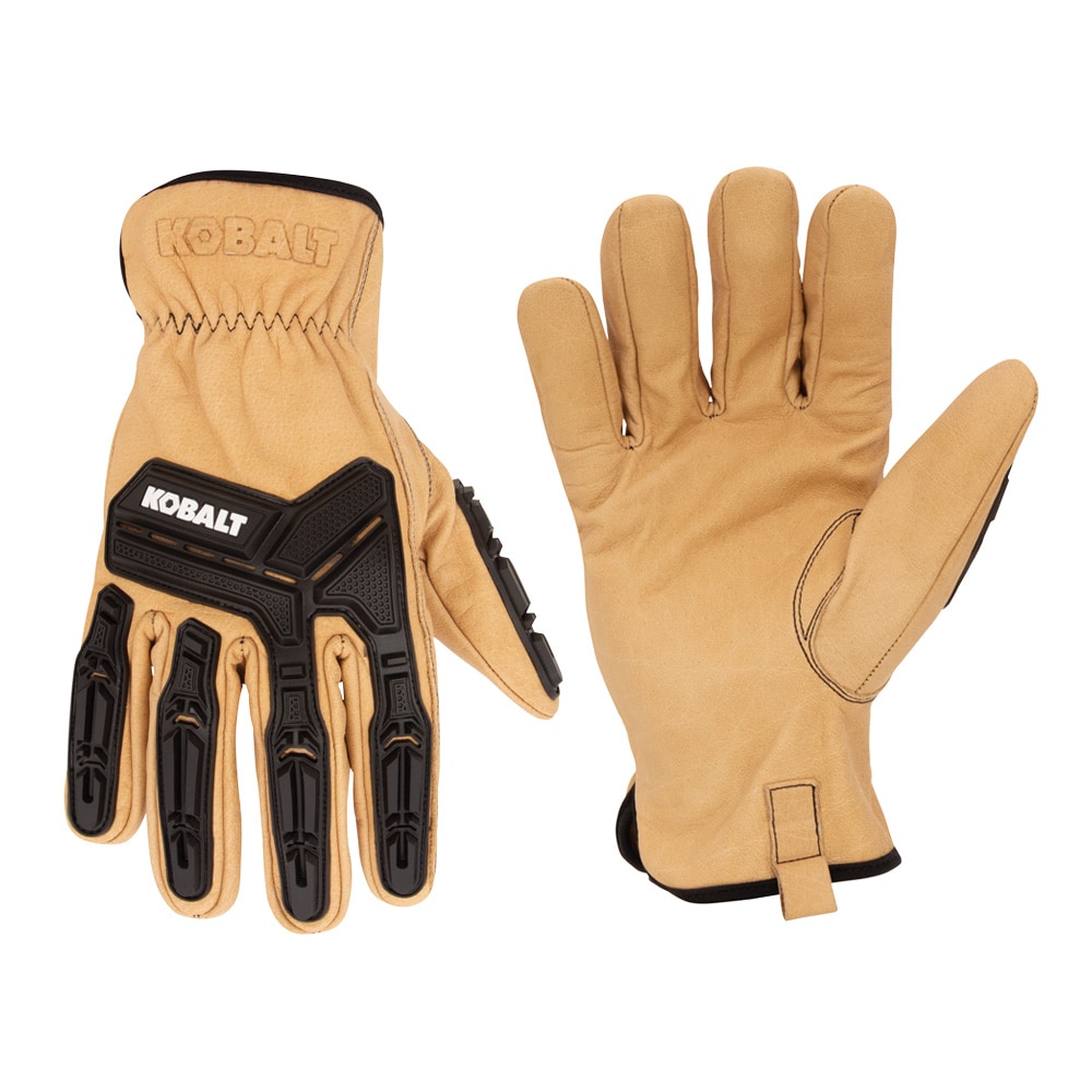 Wells Lamont Men's Leather Work Gloves Medium Size 6-pair