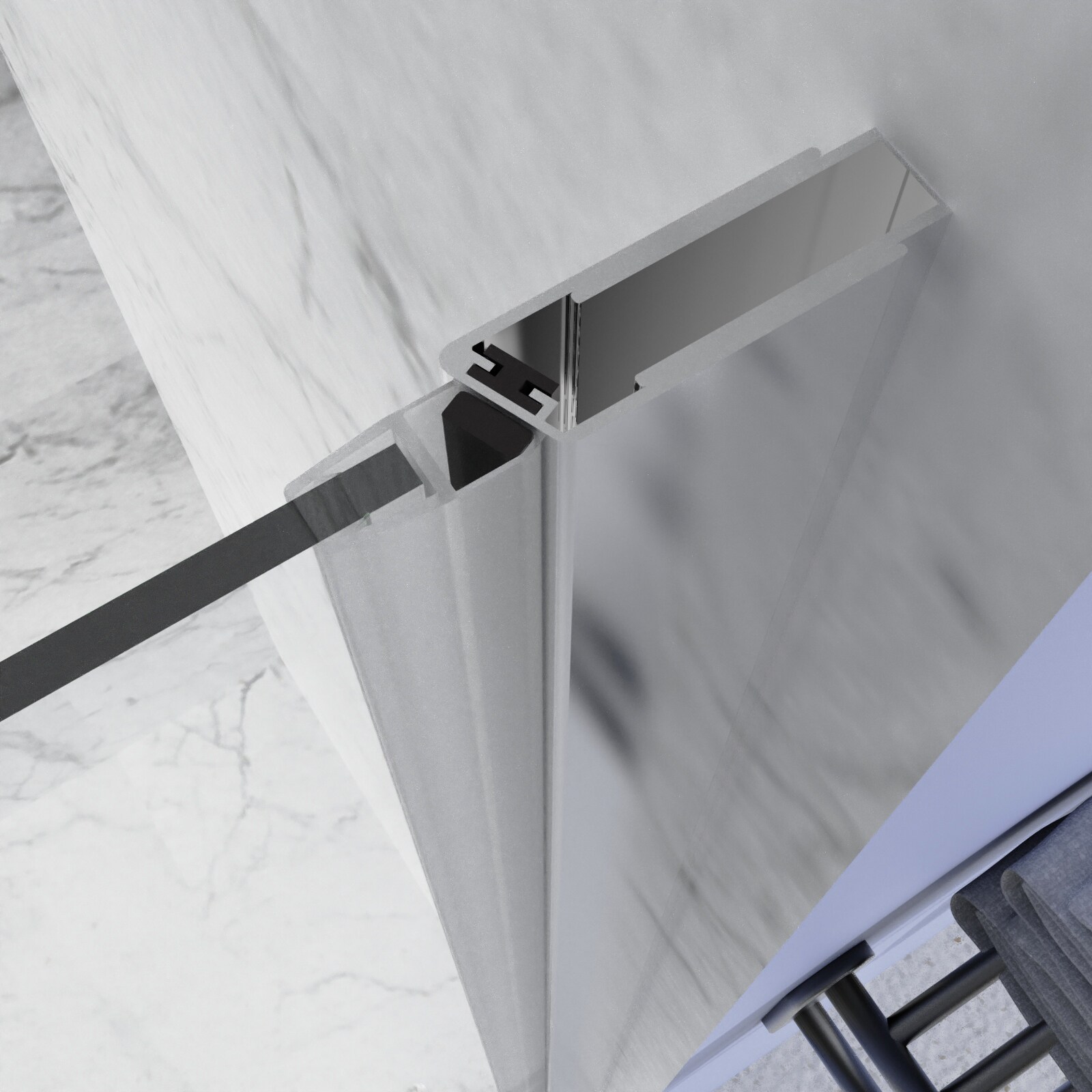 AAZJ JKF-MU04-3036SF1 Shower-Doors - View #5