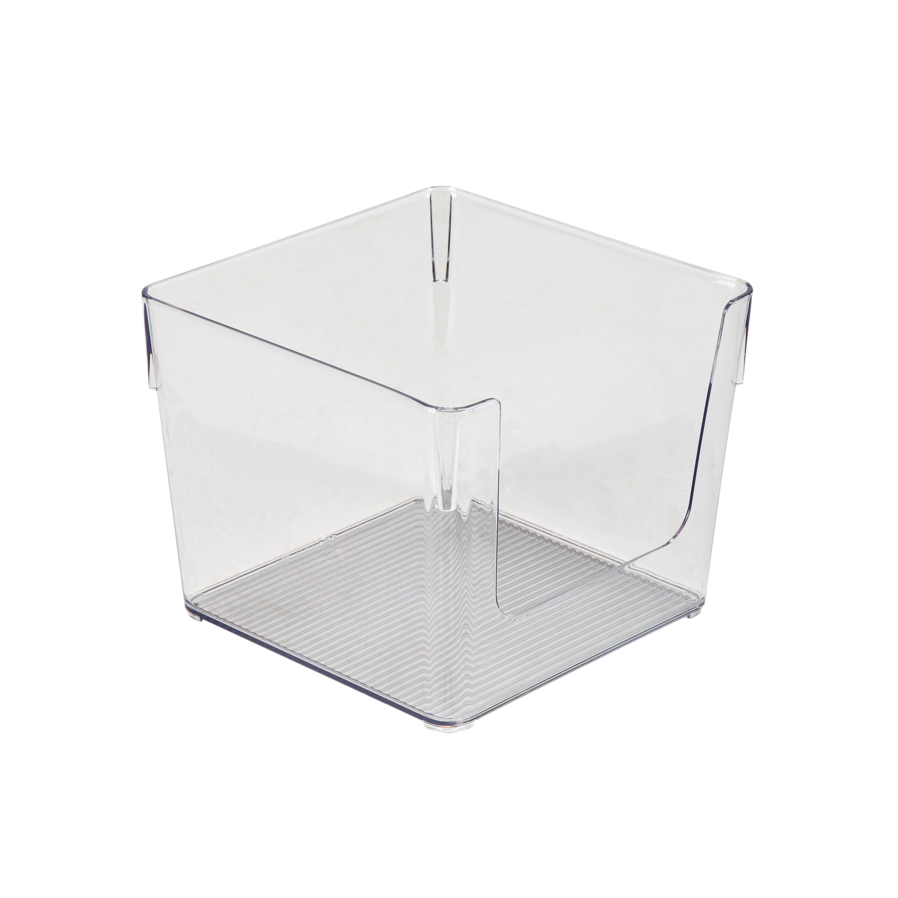 Cube Storage Bin Clear