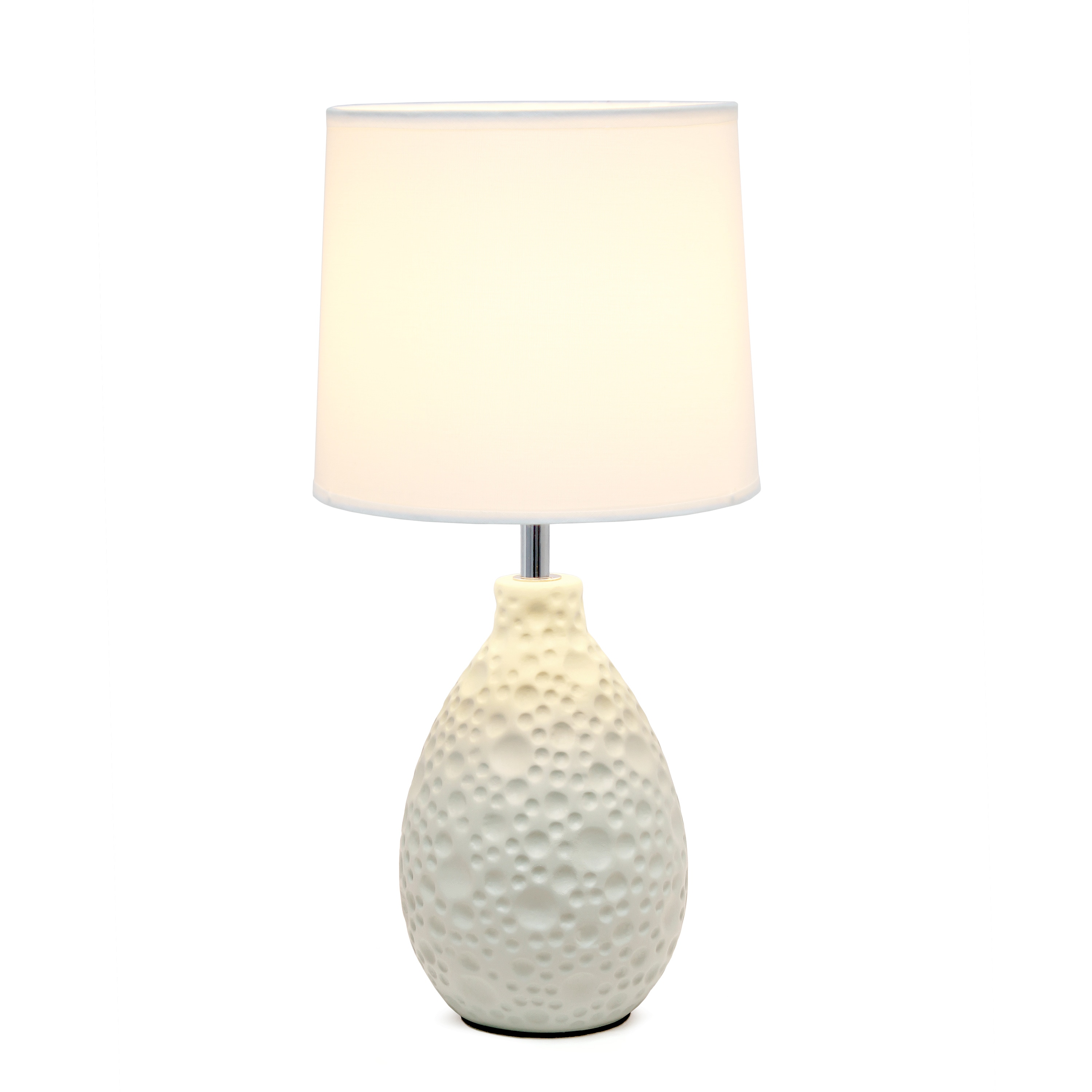 Simple Designs LT2003-WHT Table-Lamps - View #2