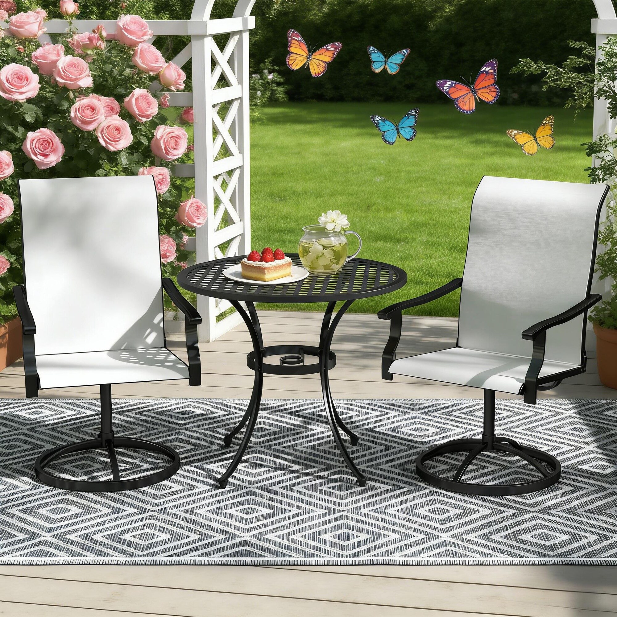 HyperDrop Cart H-T3971P444504 Patio-Chairs - View #2