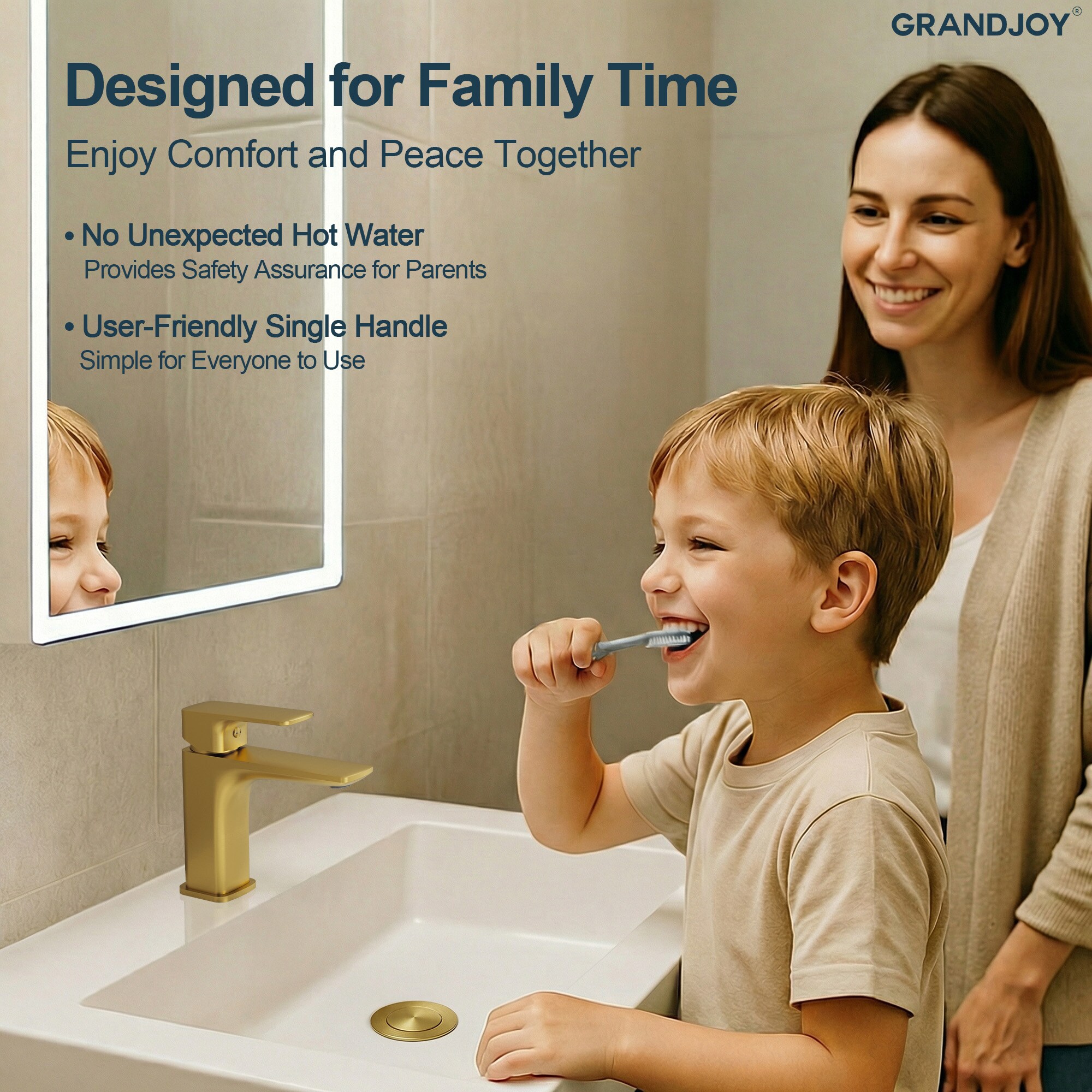GRANDJOY SGF13GJ-09B-BG Lavatory-Faucets - View #17