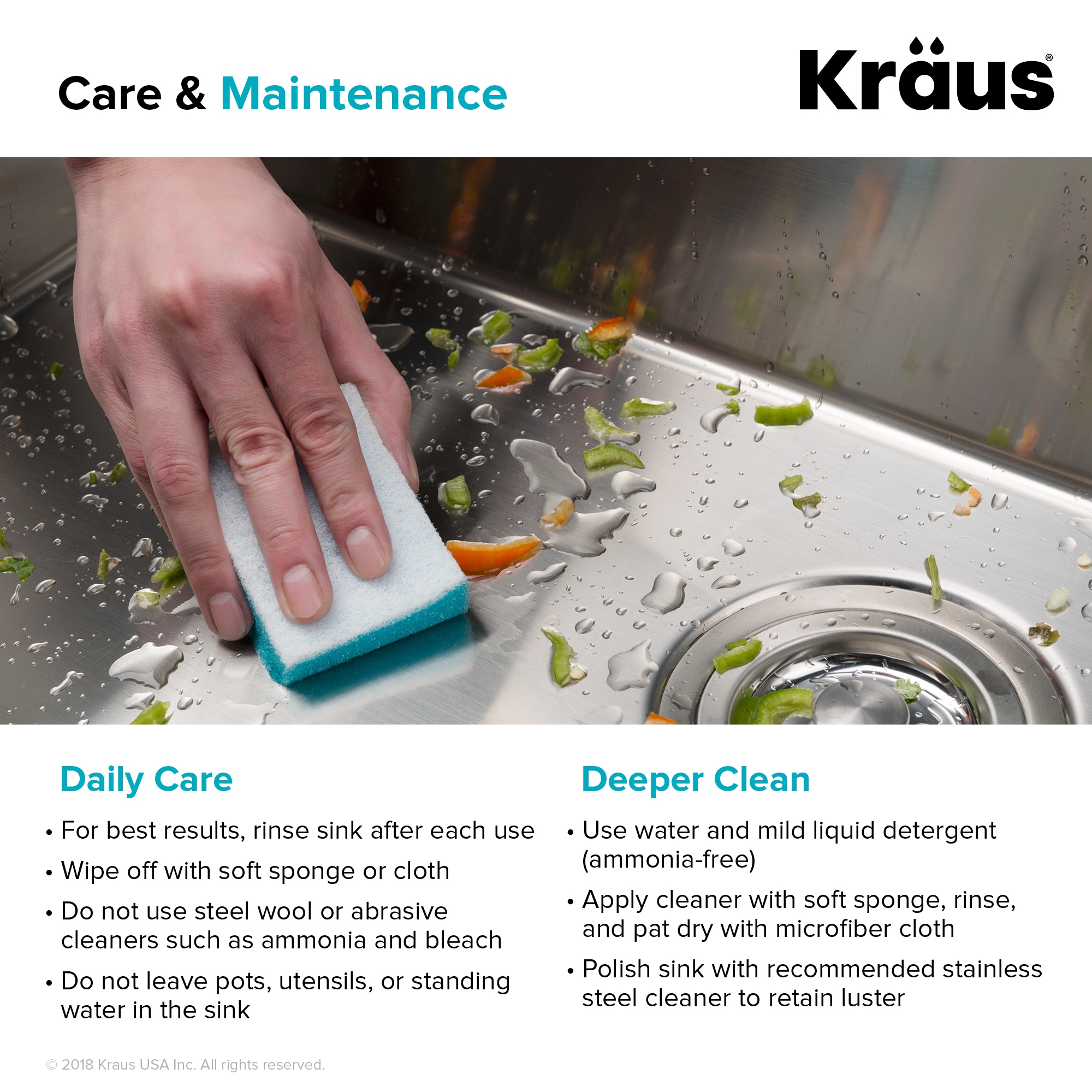 Kraus KHU103-32 Kitchen-Sinks - View #15