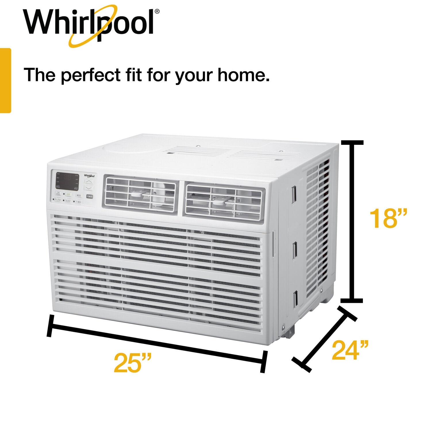Whirlpool WHAW182BW Window-Air-Conditioners - View #12