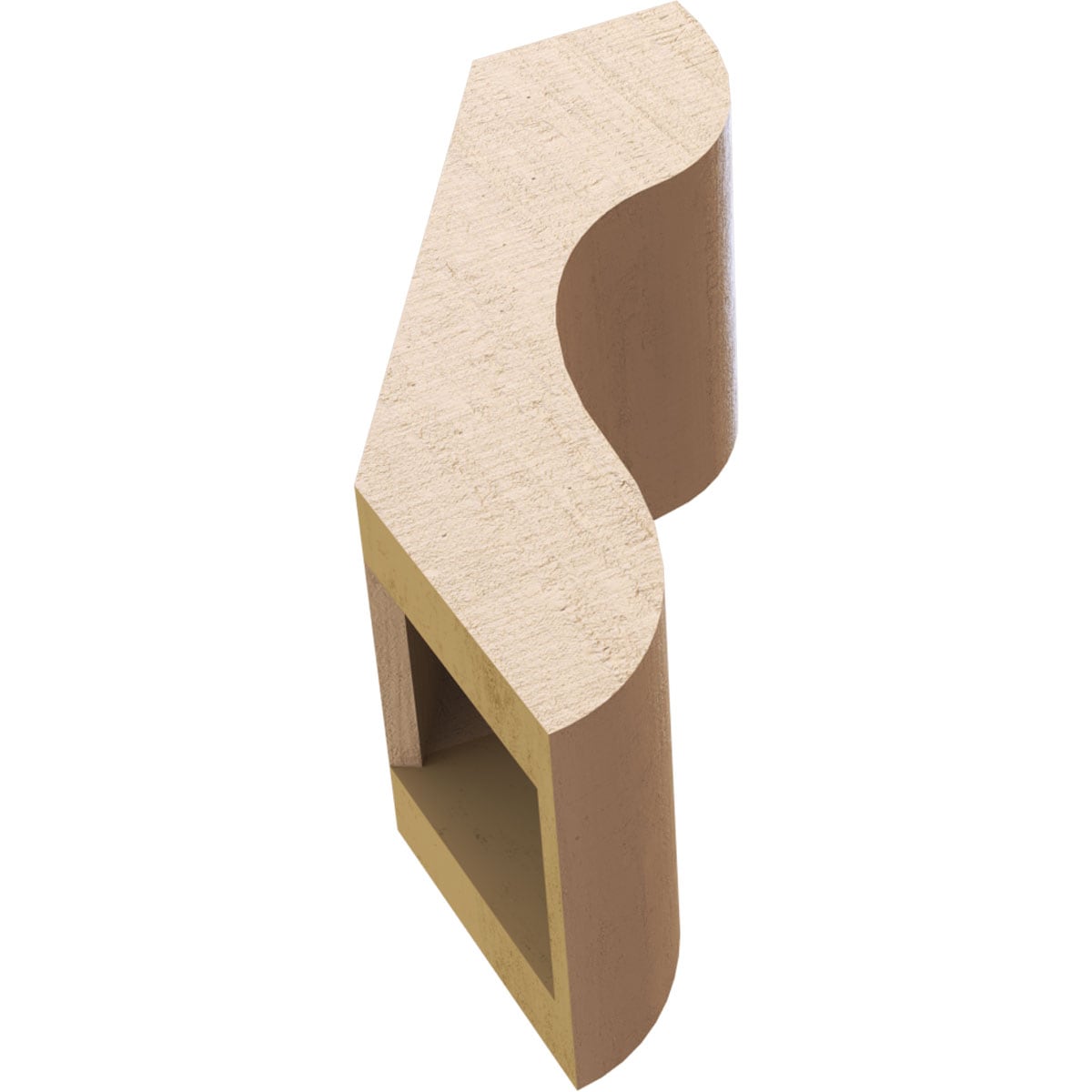 Ekena Millwork BRCUR05X08X12CARRCPR braces - View #7
